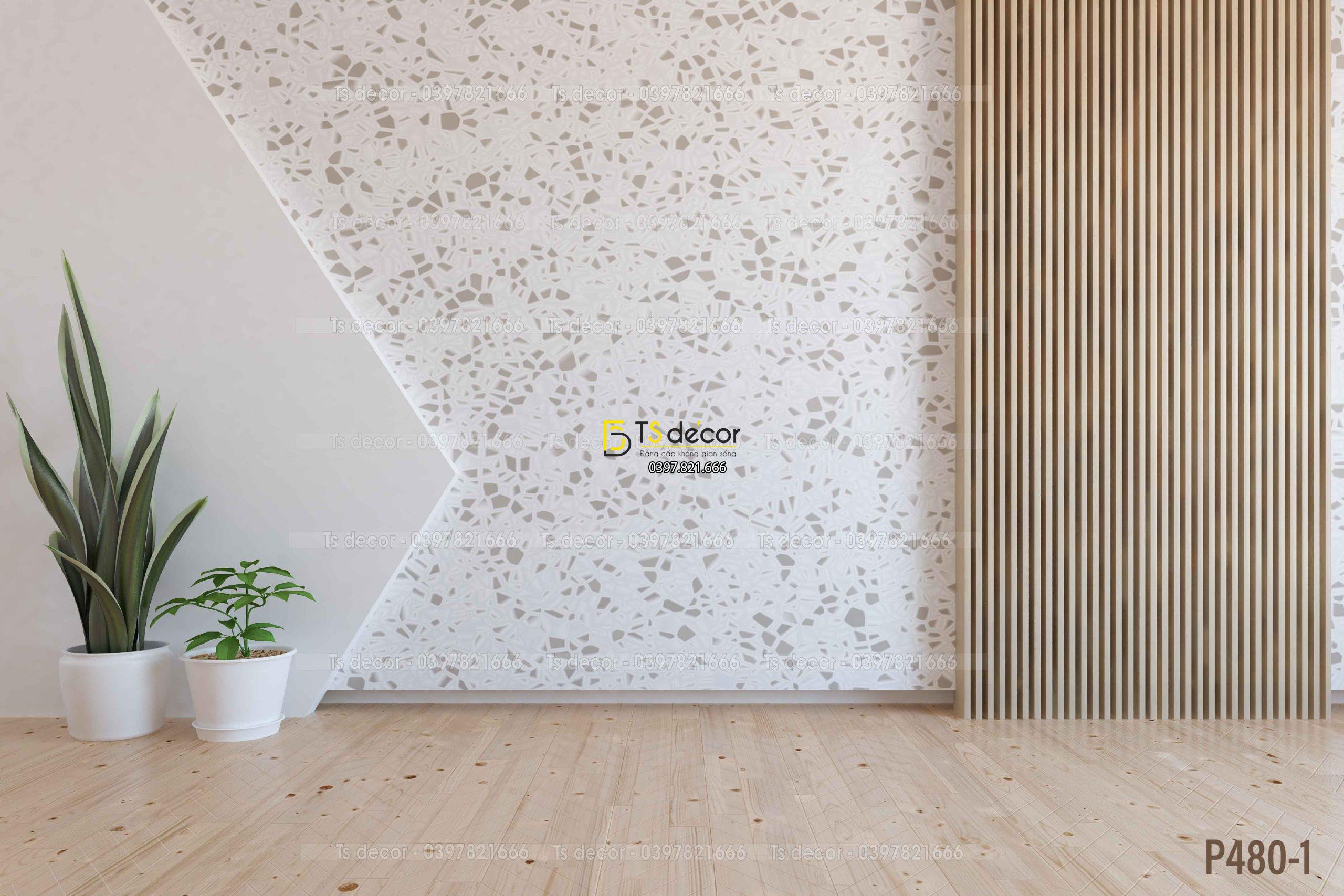 Phông Nền Livestream Chụp Ảnh Nền Tường Decor Trang Trí Hiện Đại 3D 5D Mã P480