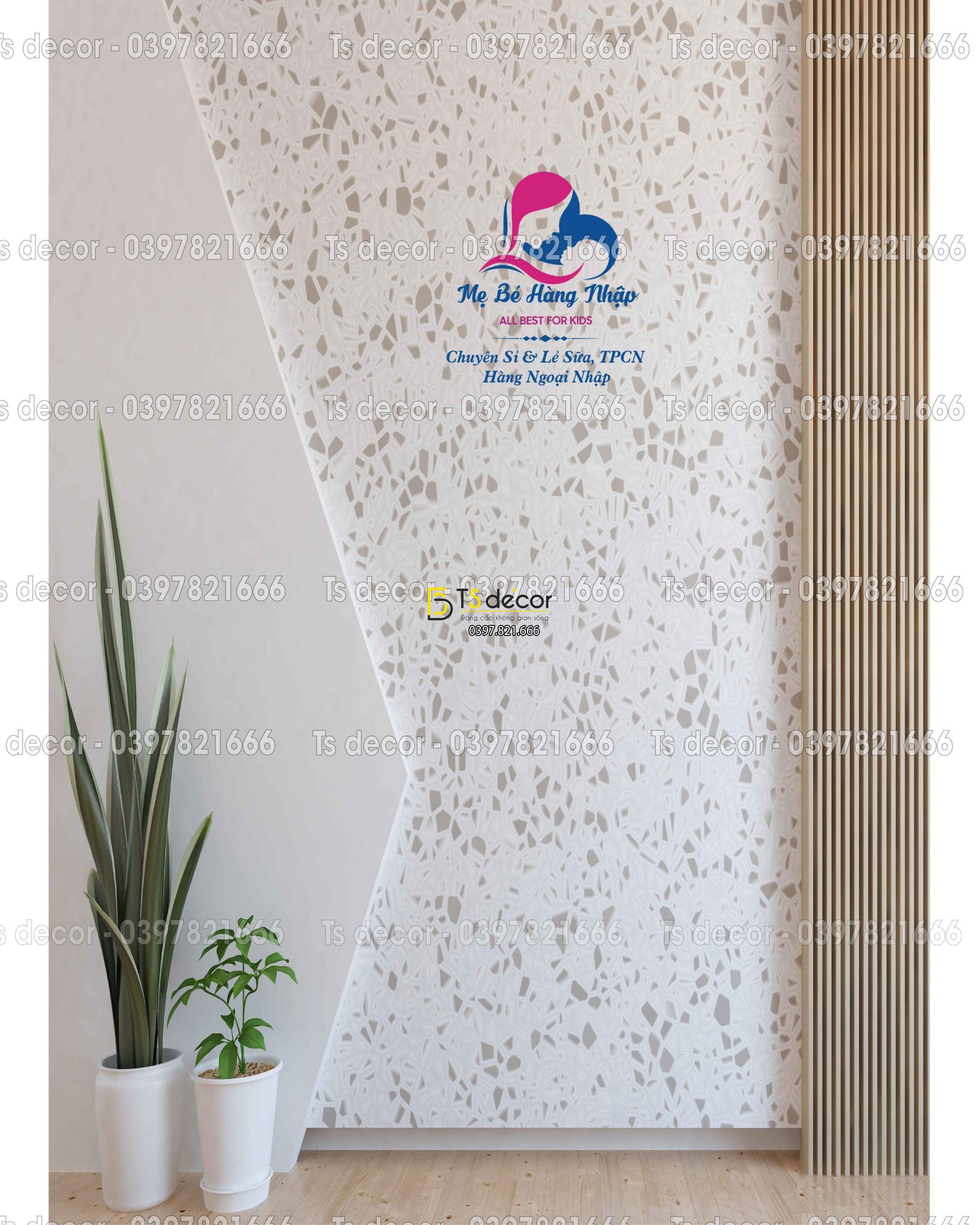 Phông Nền Livestream Chụp Ảnh Nền Tường Decor Trang Trí Hiện Đại 3D 5D Mã P480