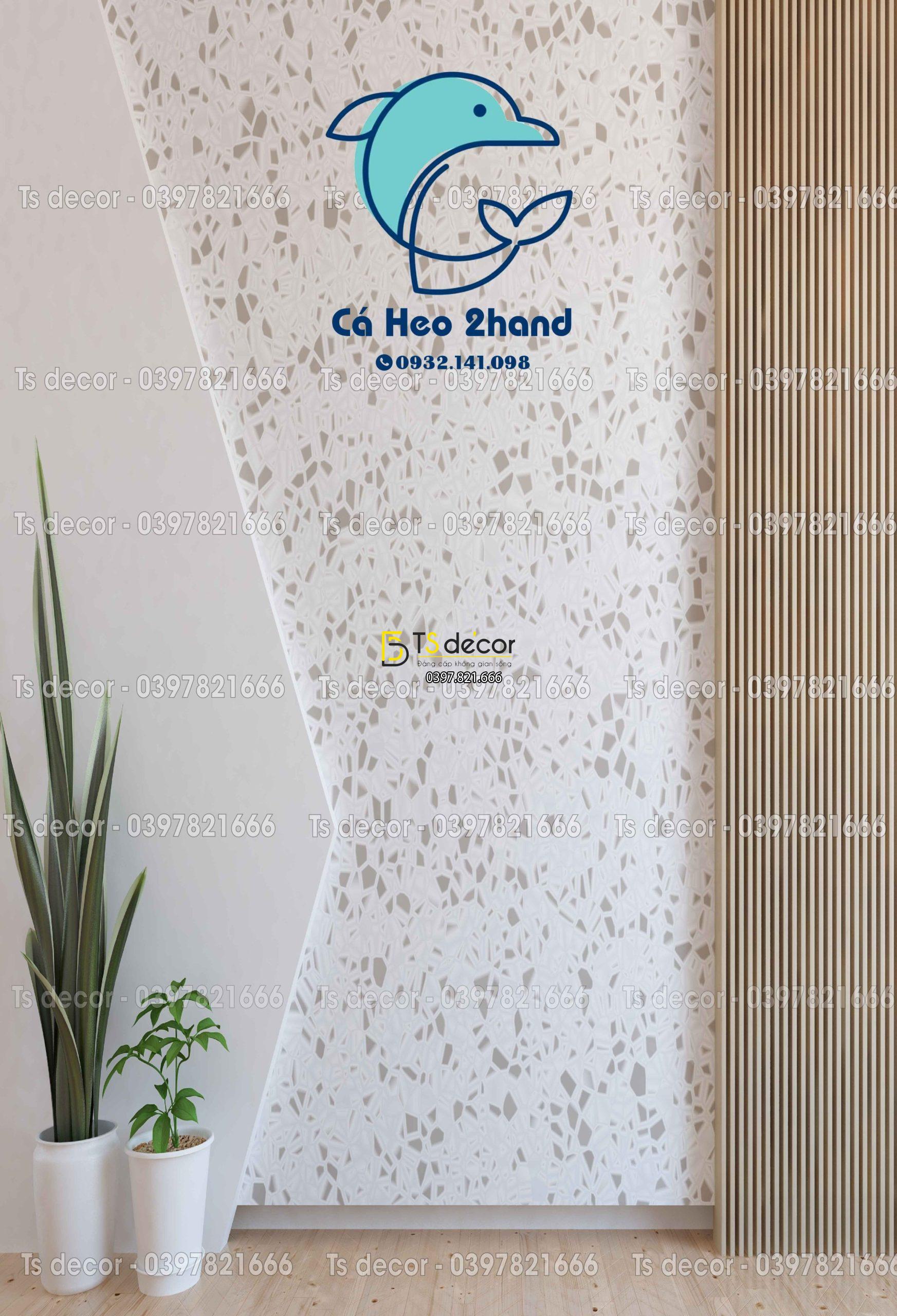 Phông Nền Livestream Chụp Ảnh Nền Tường Decor Trang Trí Hiện Đại 3D 5D Mã P480