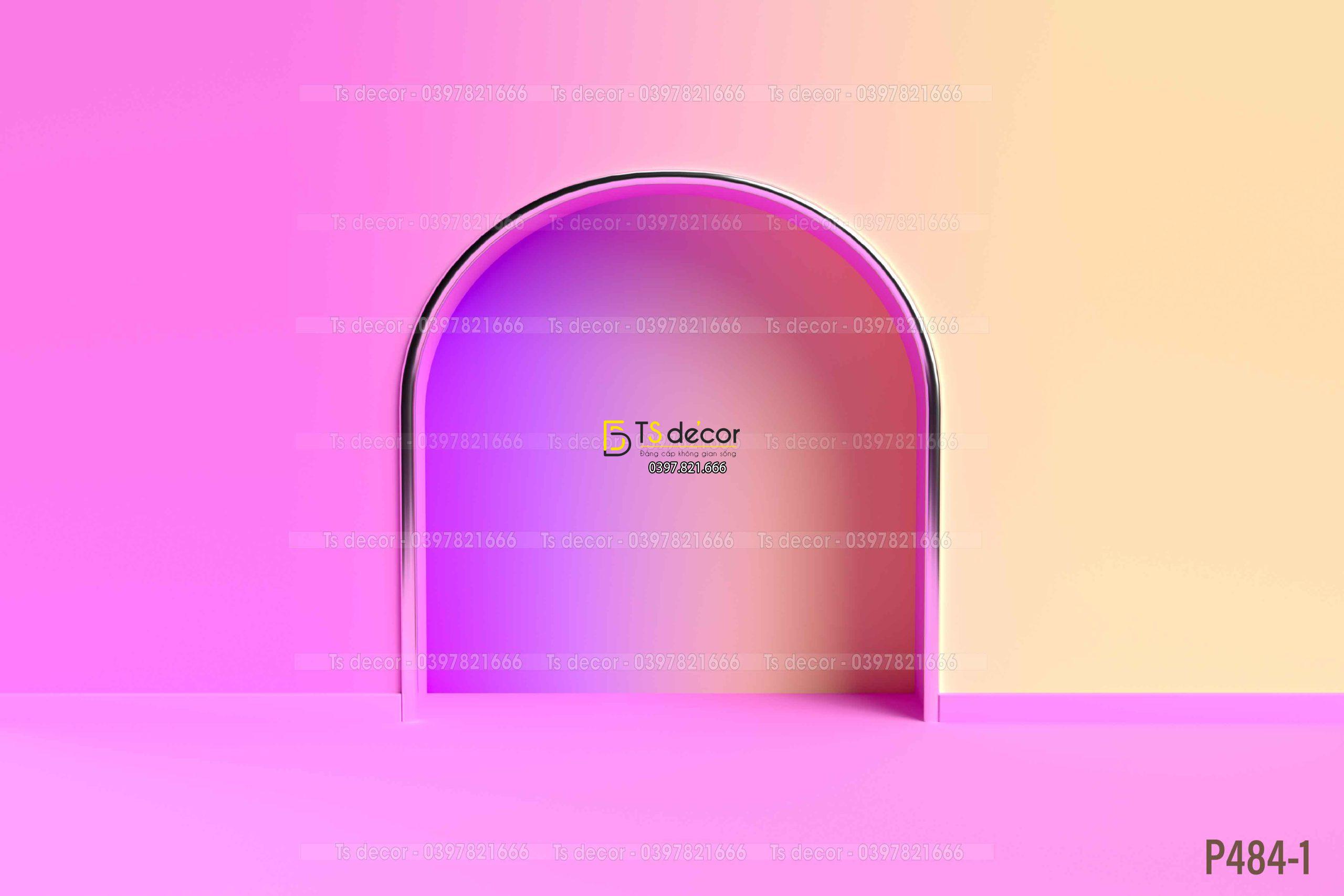 Phông Nền Livestream Chụp Ảnh Nền Tường Hiện Đại 3D 5D Mã P484