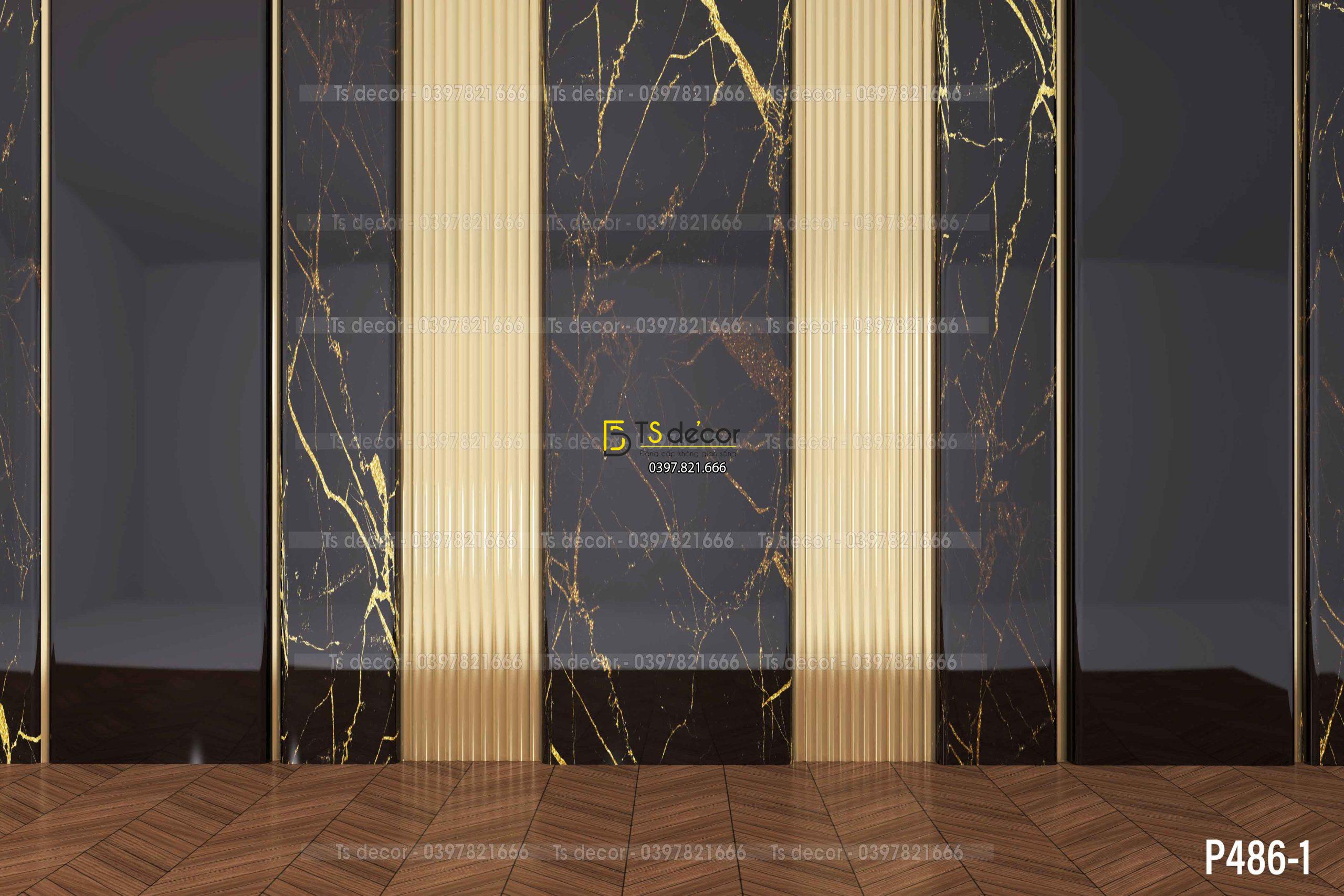 Phông Nền Livestream Chụp Ảnh Nền Tường Hiện Đại 3D 5D Mã P486