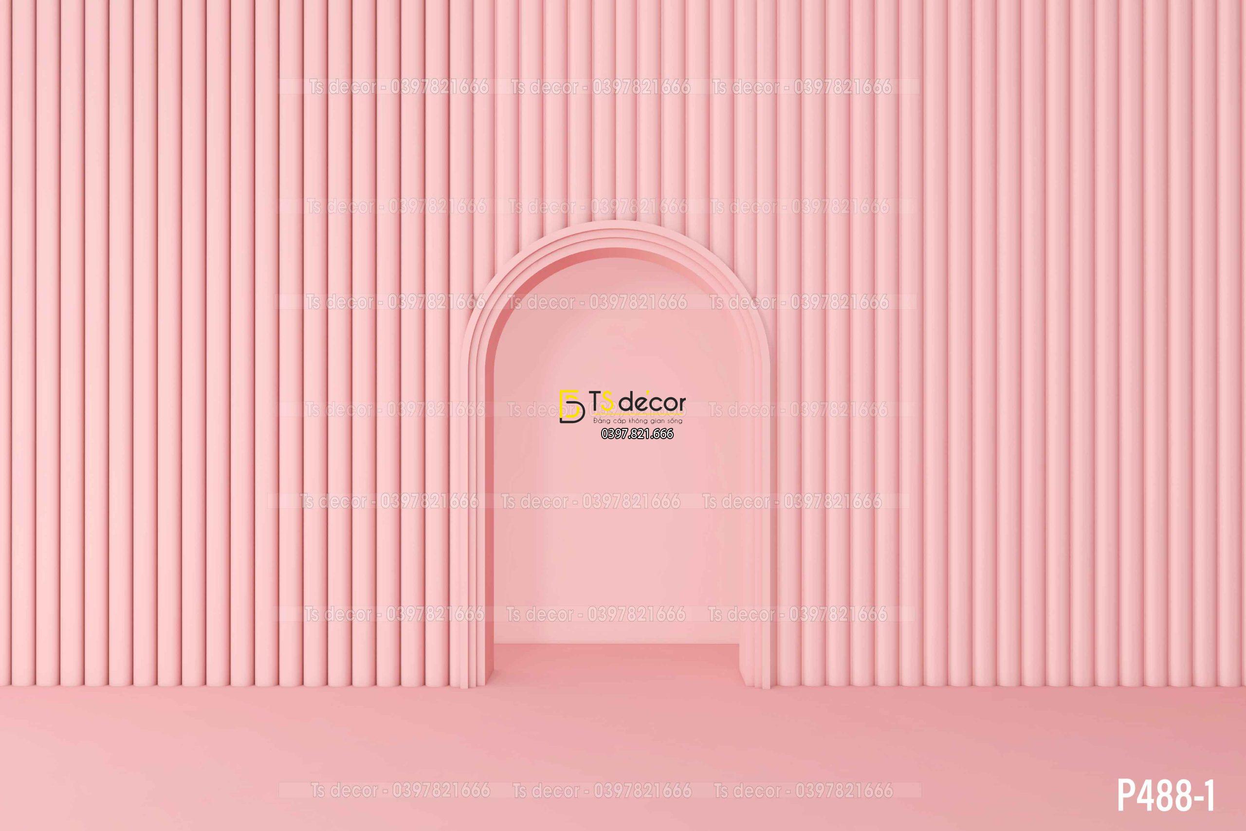 Phông Nền Livestream Chụp Ảnh Nền Tường Hiện Đại 3D 5D Mã P488