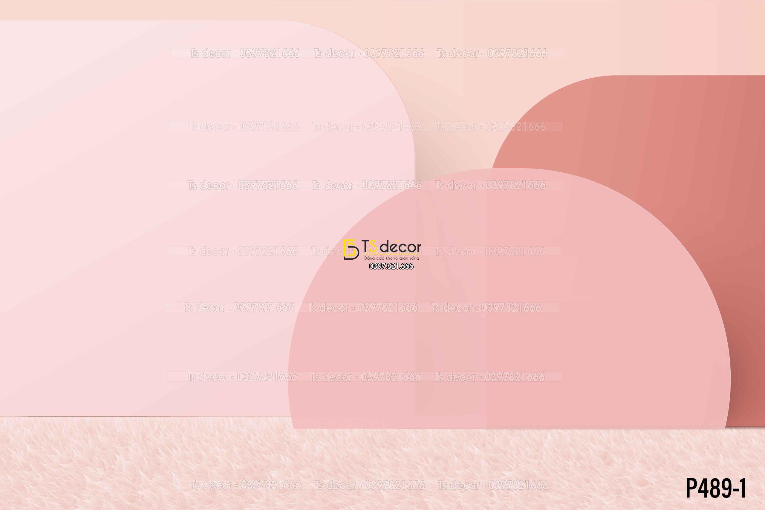 Phông Nền Livestream Chụp Ảnh Nền Tường Hiện Đại 3D 5D Mã P489