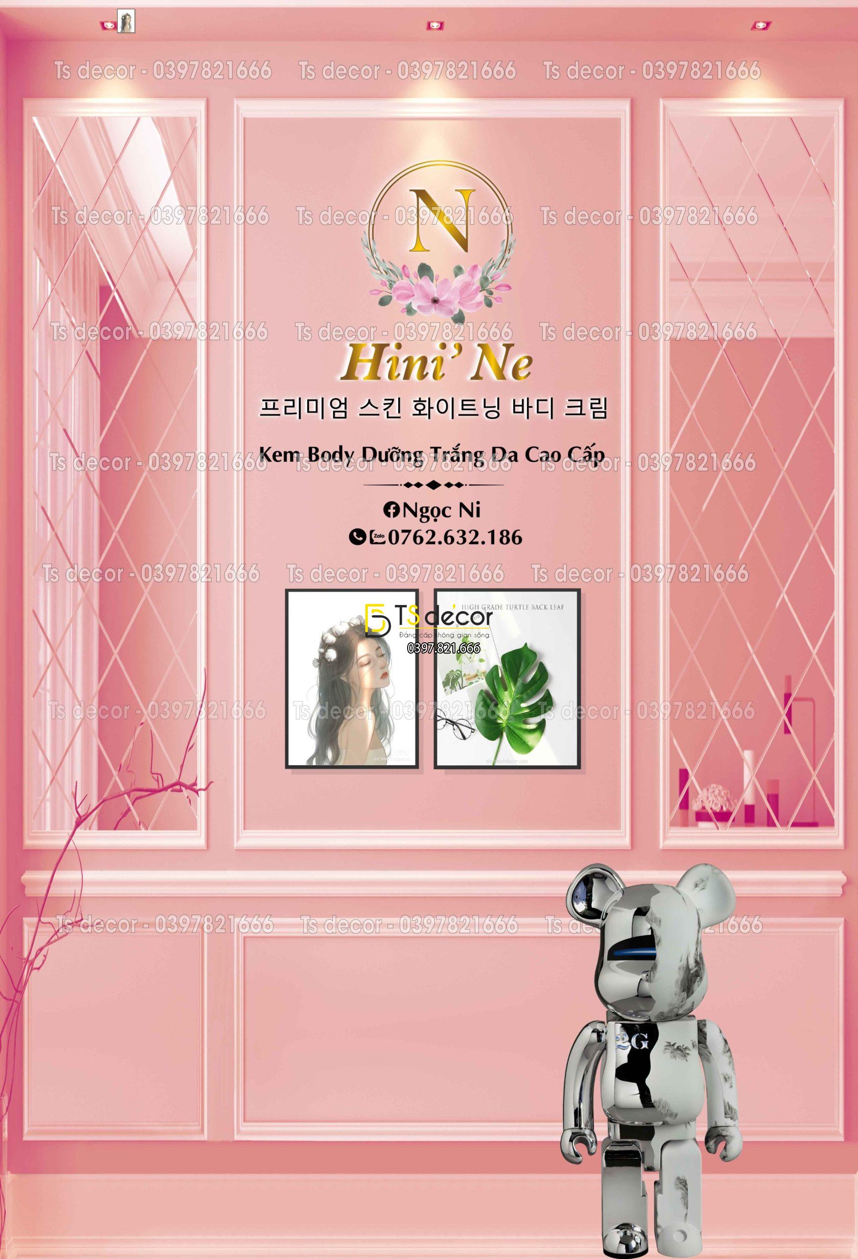 Phông Nền Livestream Chụp Ảnh Hiện Đại Sang Trọng 3D 5D Mã P150