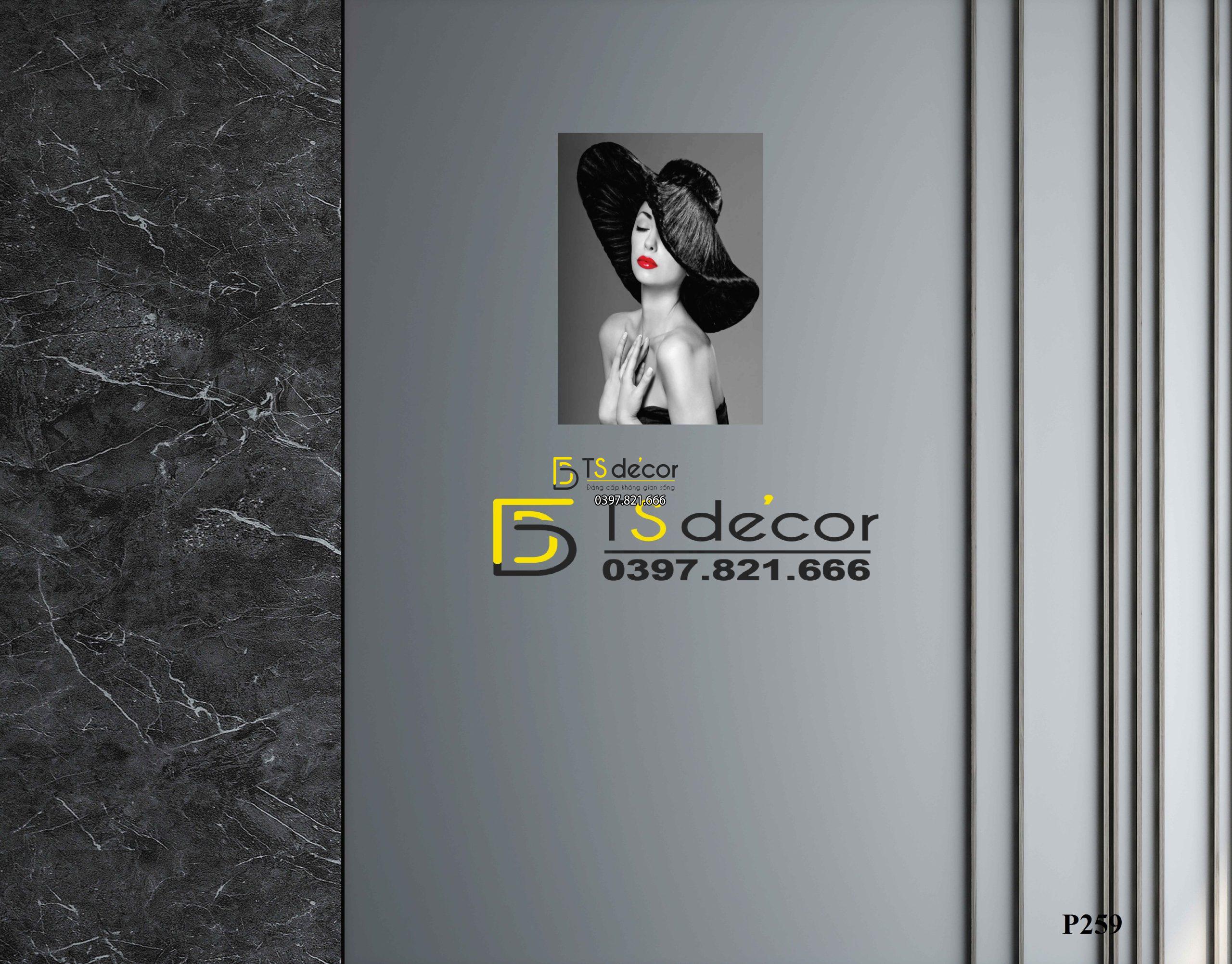 Phông Nền Livestream Chụp Ảnh Xám Xi Măng Có Khung Ảnh 3D 5D Mã P259