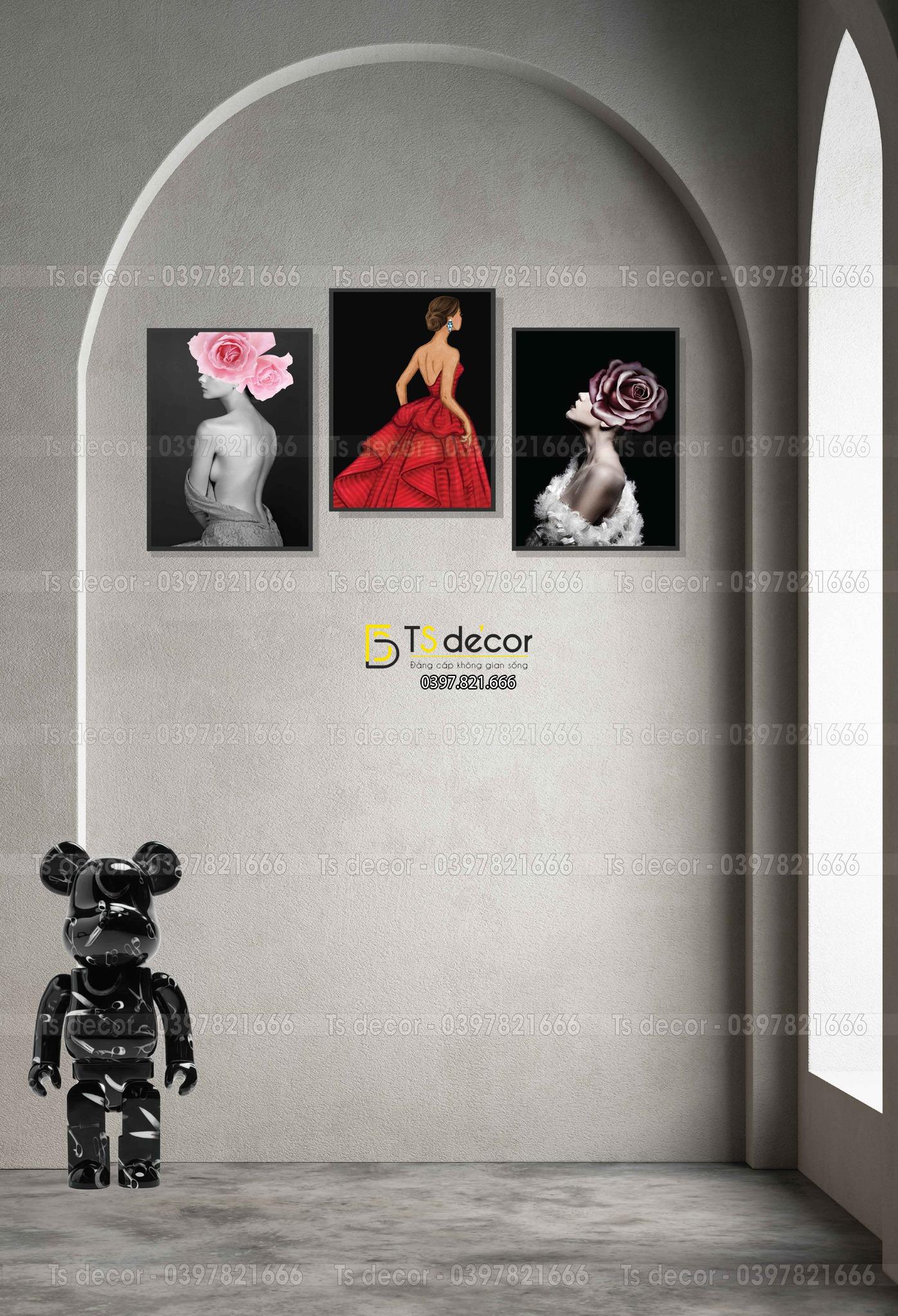 Phông Nền Livestream Chụp Ảnh Xám Giả Góc Cổng Vòm 3D 5D Mã P264