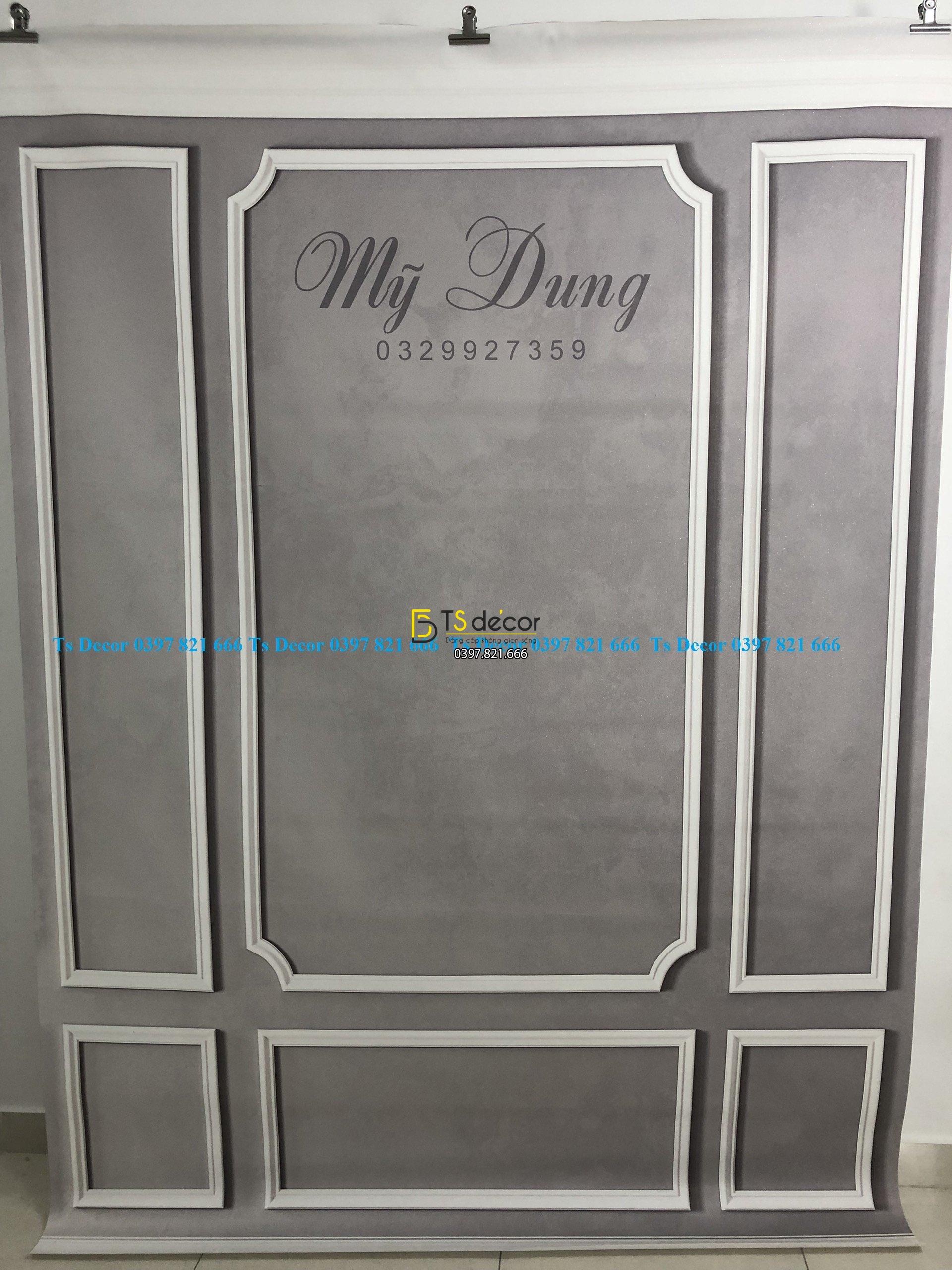 Phông Nền Livestream Chụp Ảnh Giả Tường Sẫm Màu 3D 5D Mã P178