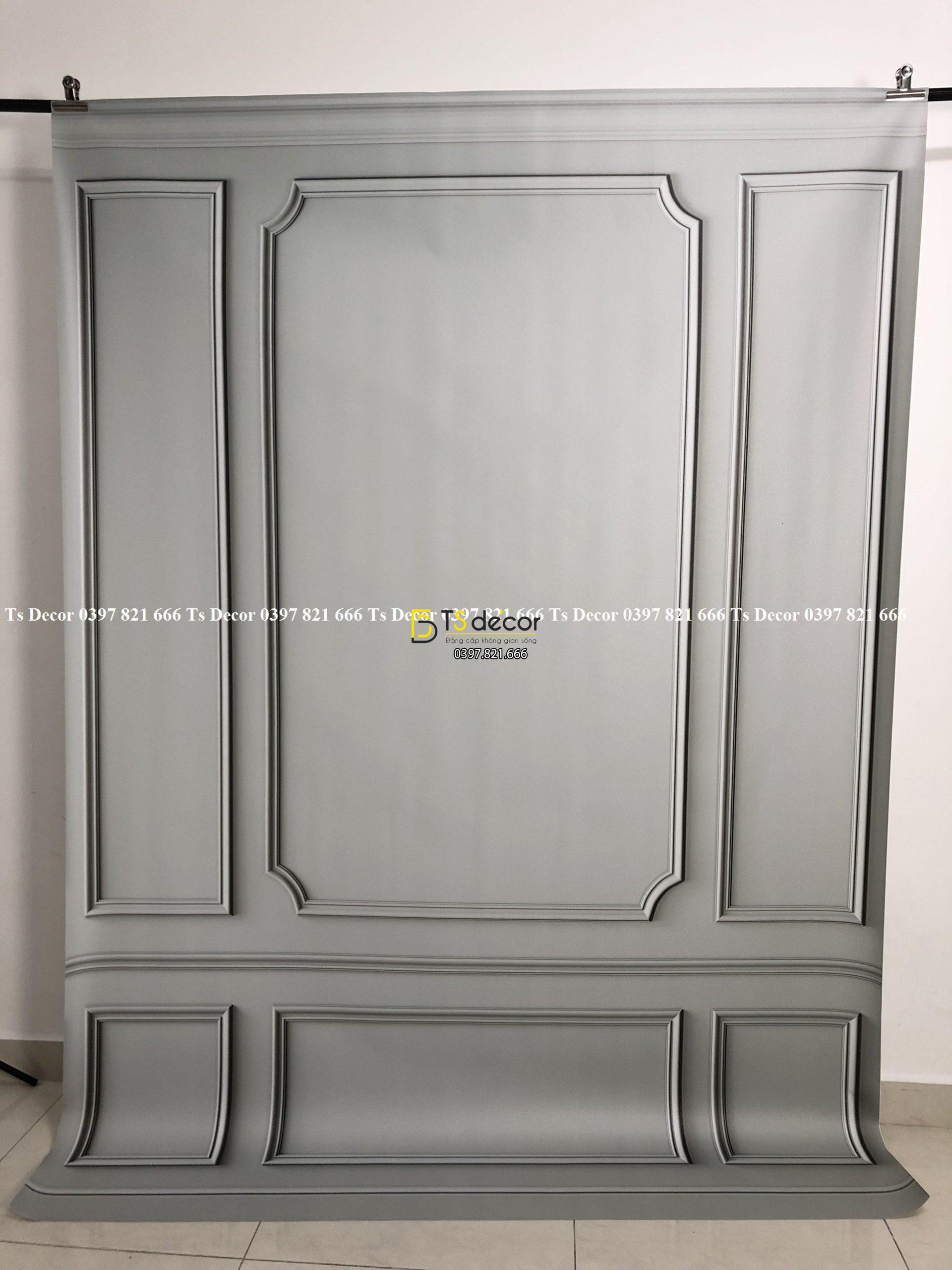 Phông Nền Livestream Chụp Ảnh Giả Tường Sẫm Màu 3D 5D Mã P177