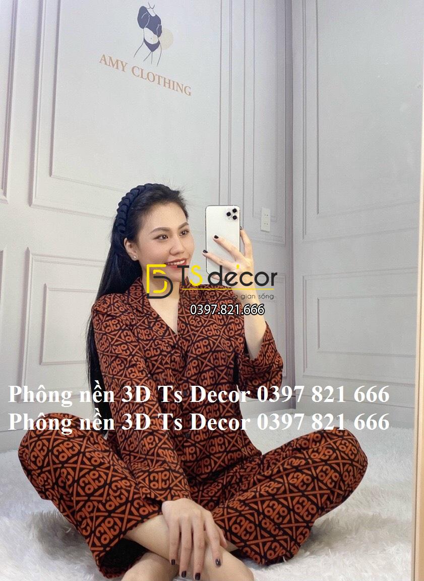 Phông Nền Livestream Chụp Ảnh Phào Chỉ Tân Cổ Điển 3D 5D Mã P256