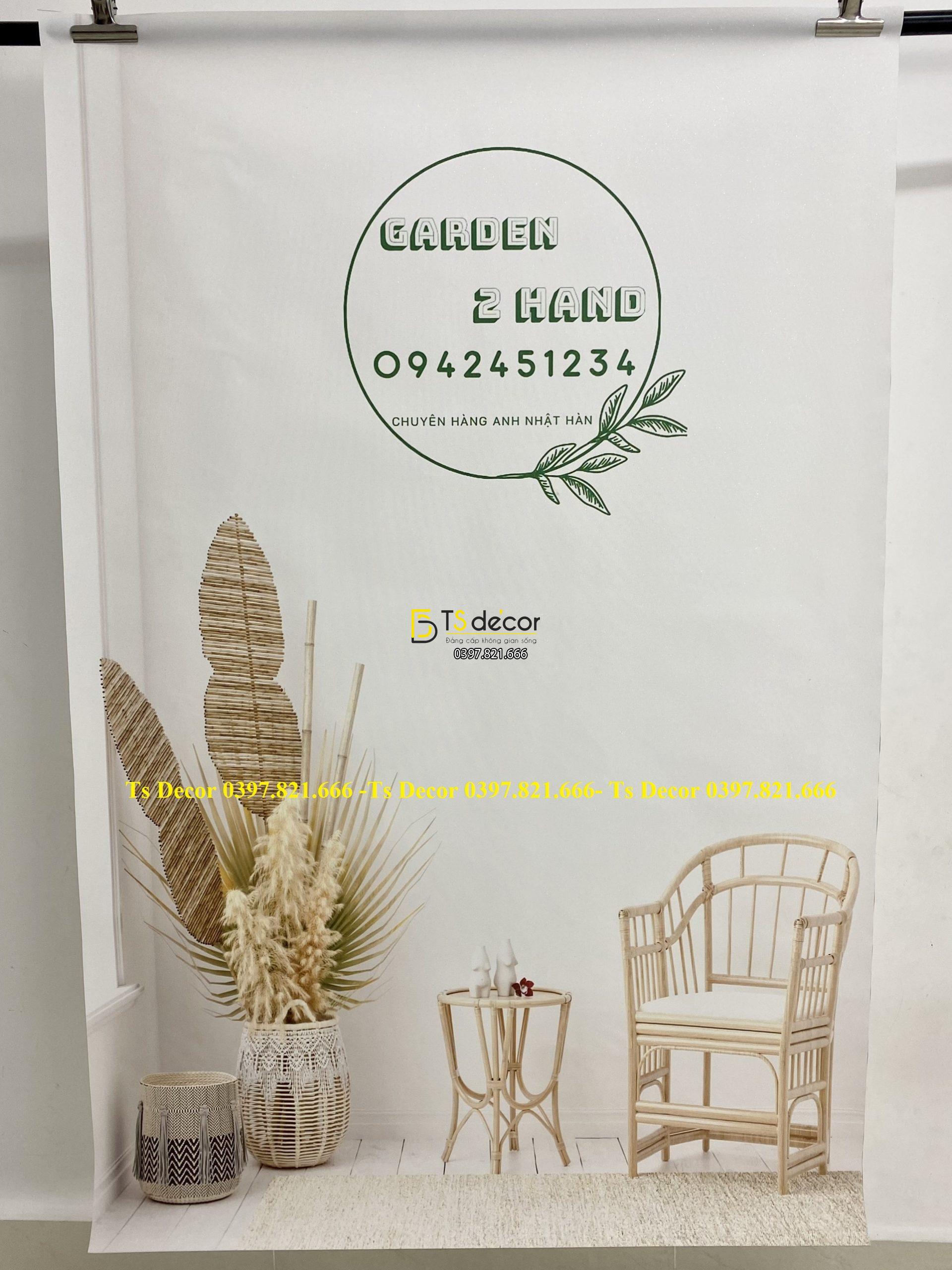 Phông Nền Livestream Chụp Ảnh Hiện Đại 3D 5D Mã P204