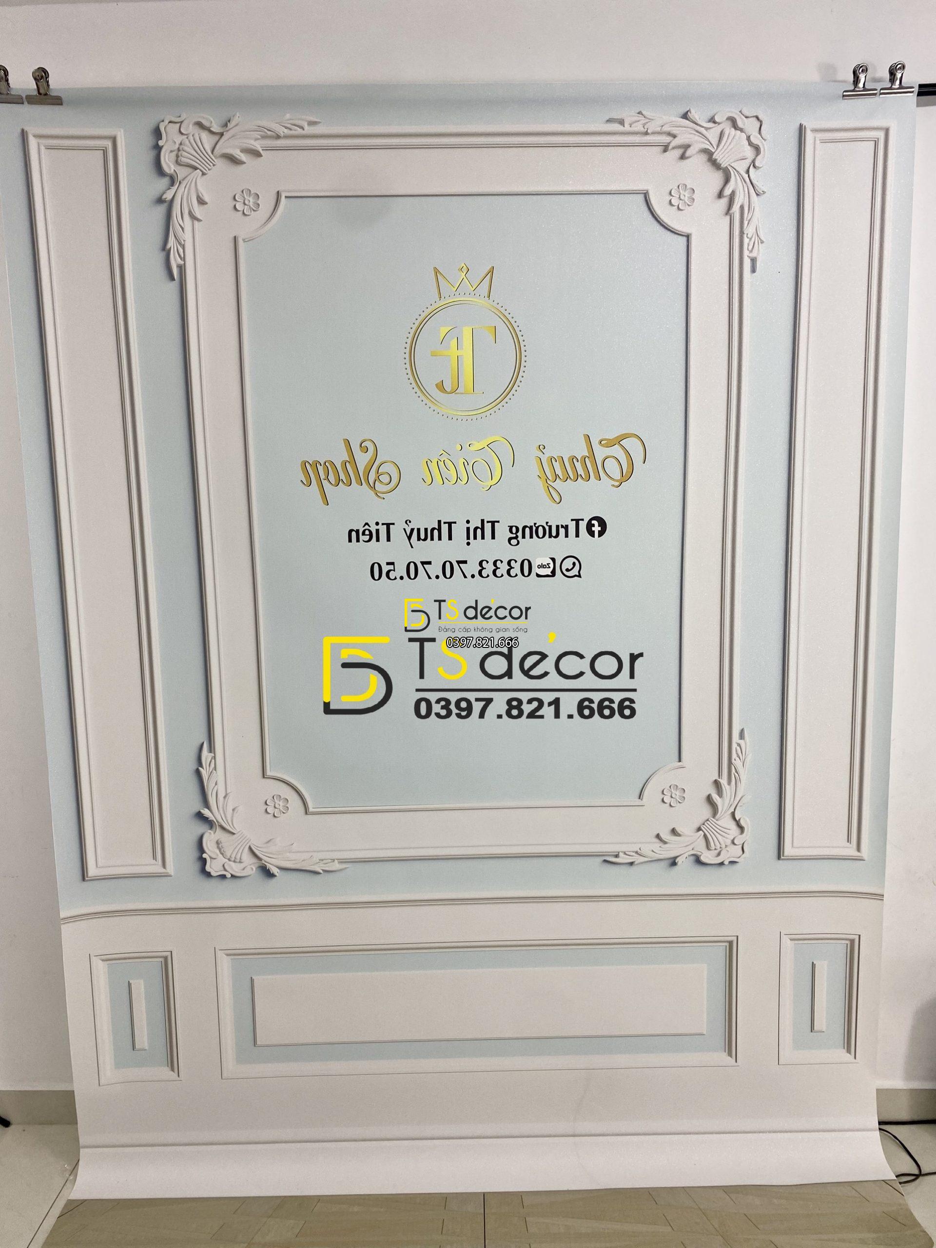 Phông Nền Livestream Chụp Ảnh Decor Trang Trí 3D 5D Mã P336