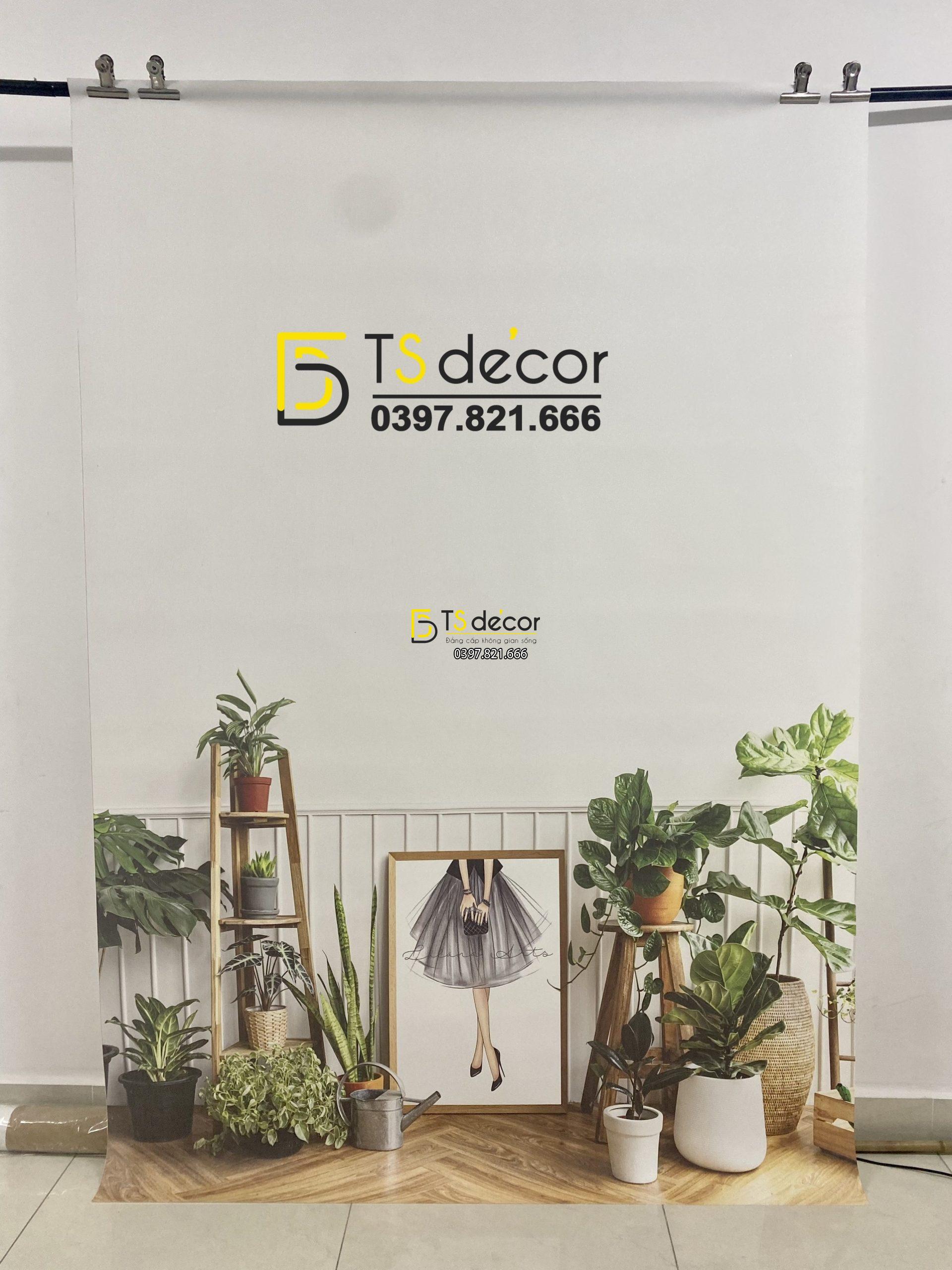 Phông Nền Livestream Chụp Ảnh Decor Trang Trí 3D 5D Mã P331B