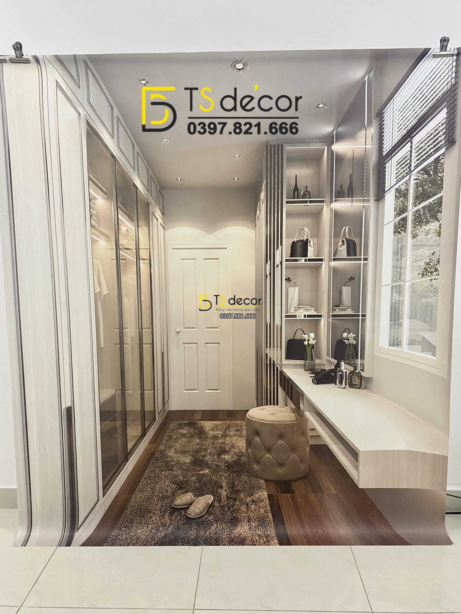 Phông Nền Livestream Chụp Ảnh Nội Thất Sang Trọng 3D 5D Mã P230