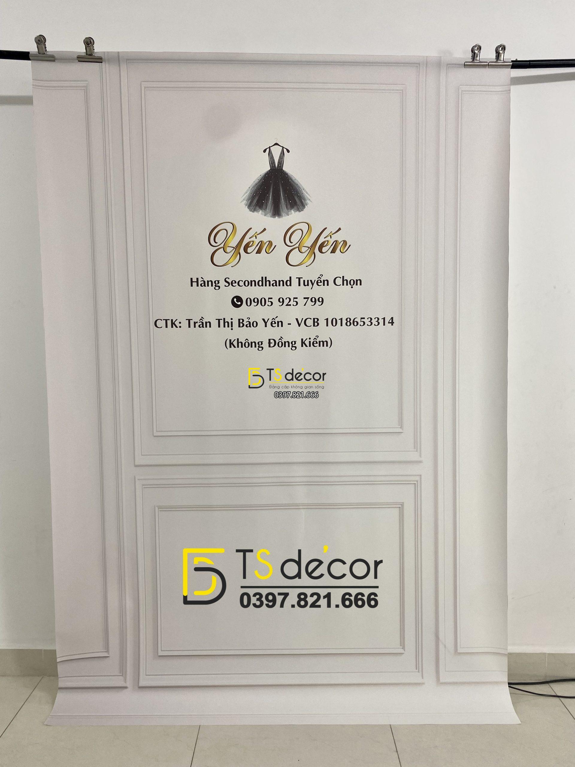 Phông Nền Livestream Chụp Ảnh Phào Chỉ Tân Cổ Điển 3D 5D Mã P347