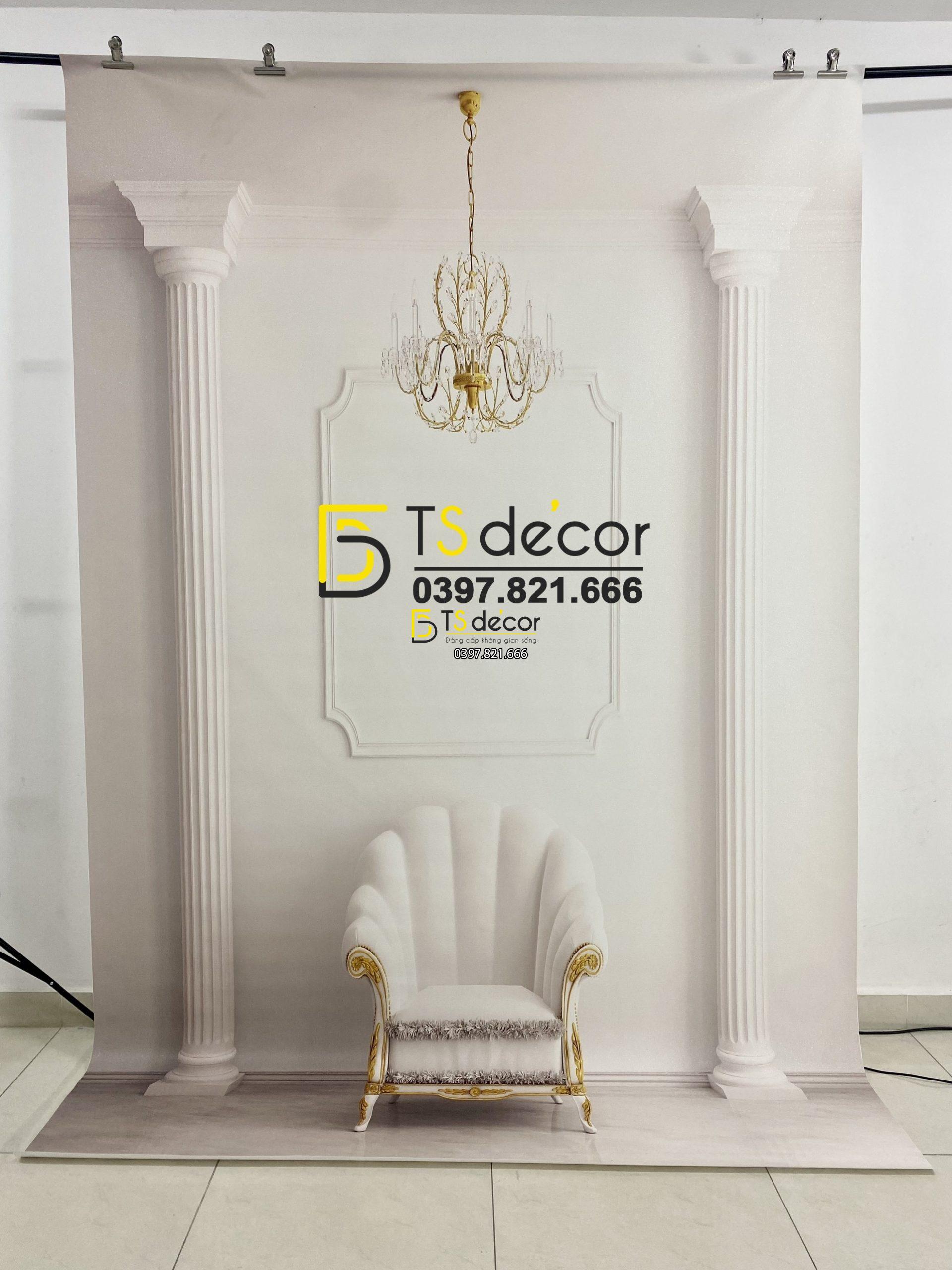 Phông Nền Livestream Chụp Ảnh Hiện Đại 3D 5D Mã P361A