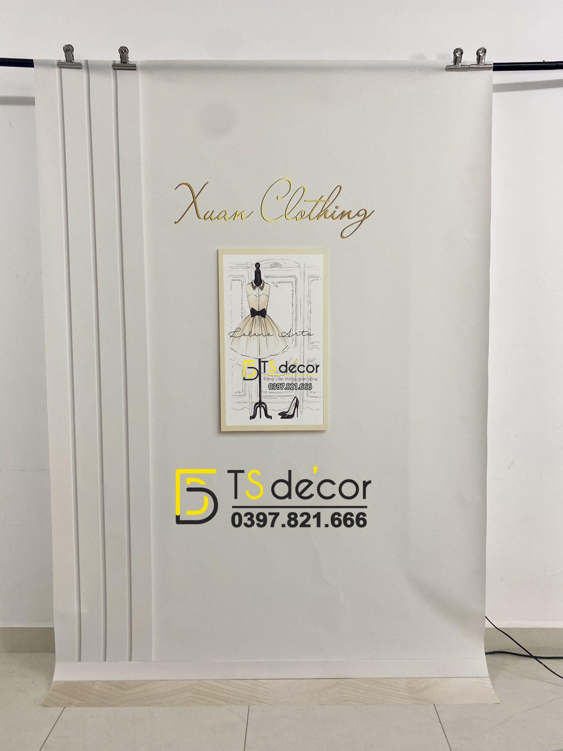 Phông Nền Livestream Chụp Ảnh Decor Trang Trí 3D 5D Mã P337