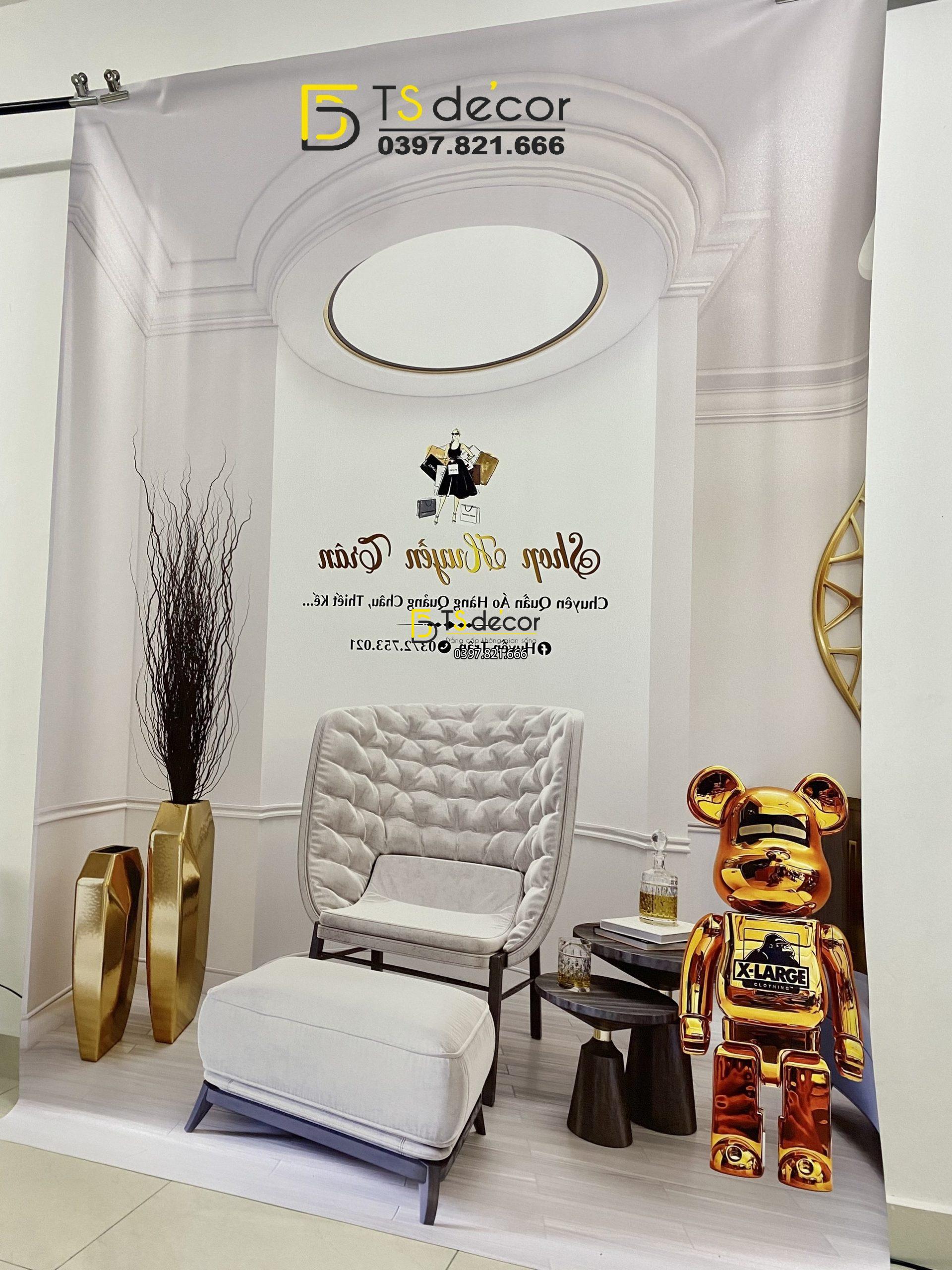 Phông Nền Livestream Chụp Ảnh Trang Trí Phòng Ngủ 3D 5D Mã P305