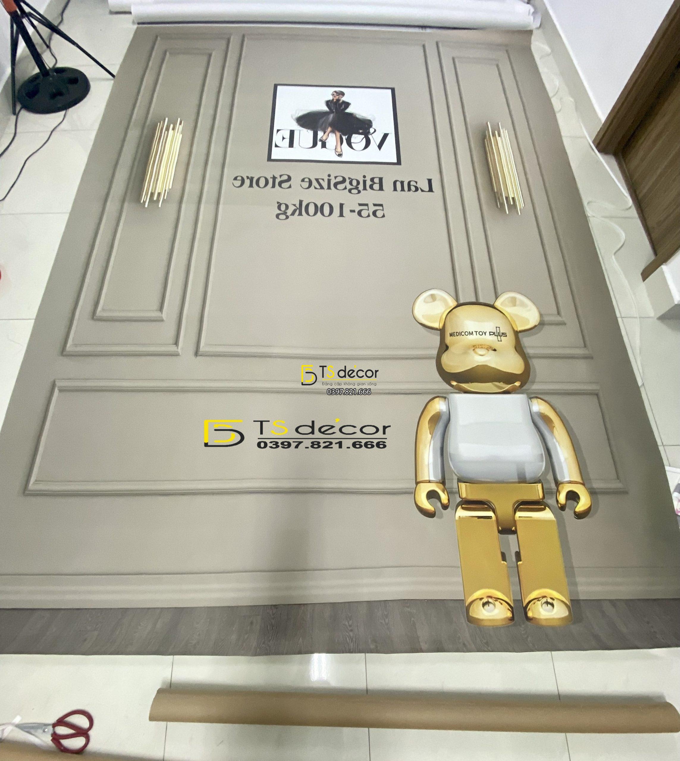 Phông Nền Livestream Chụp Ảnh Phào Chỉ Tân Cổ Điển 3D 5D Mã P372