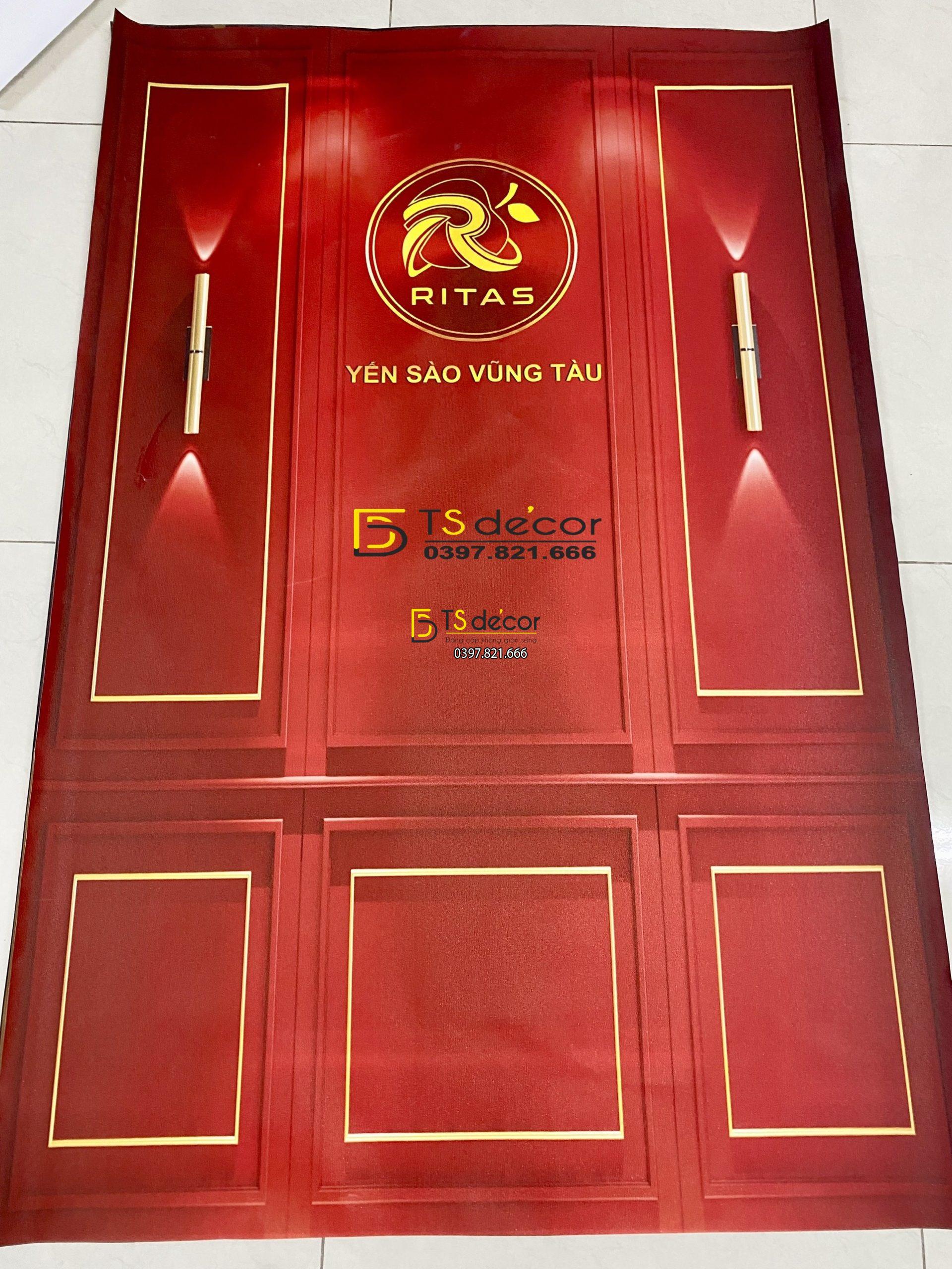 Phông Nền Livestream Chụp Ảnh Giả Tường Hiện Đại 3D 5D Mã P152