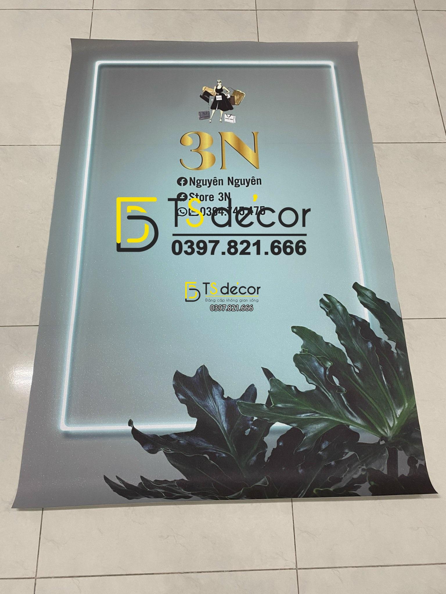 Phông Nền Livestream Chụp Ảnh Tạo Hiệu Ứng Neon 3D 5D Mã P193B