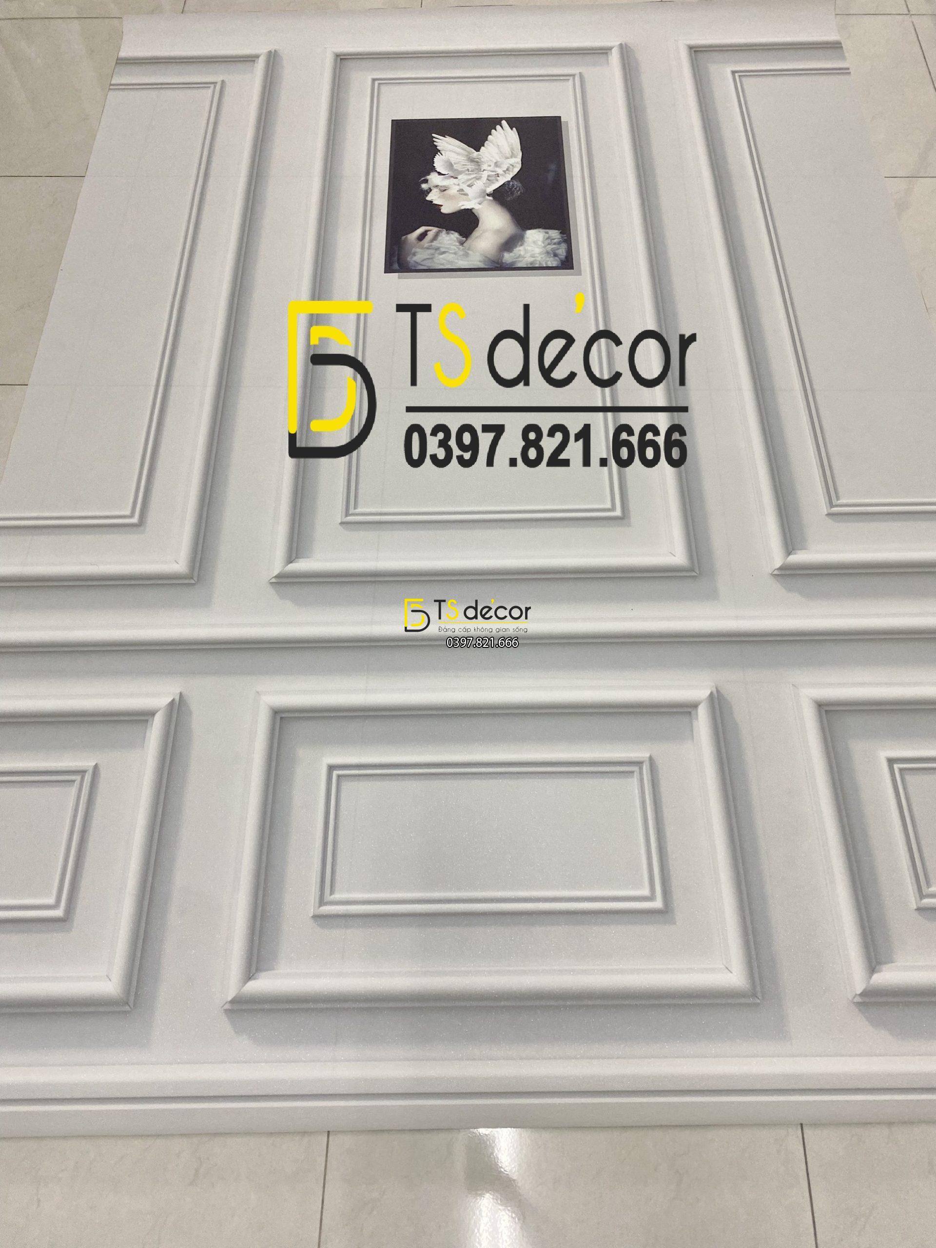 Phông Nền Livestream Chụp Ảnh Phào Chỉ Tân Cổ Điển 3D 5D Mã P324