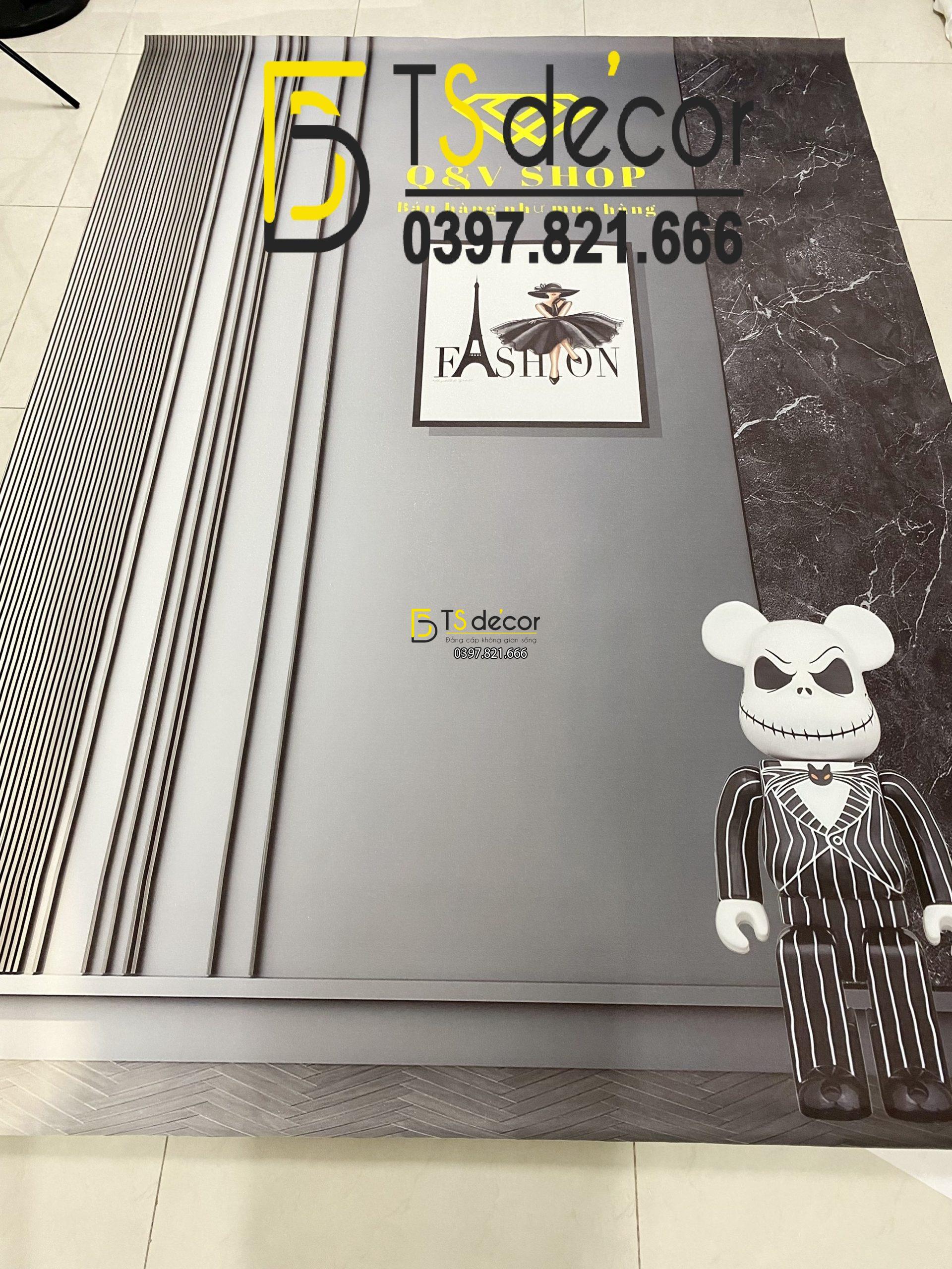 Phông Nền Livestream Chụp Ảnh Xám Xi Măng 3D 5D Mã P259C