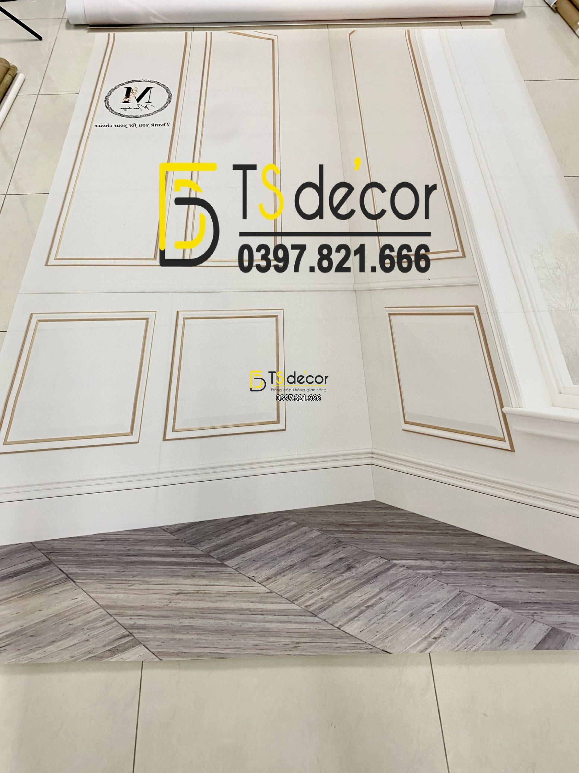 Phông Nền Livestream Chụp Ảnh Giả Góc 3D 5D Mã P249