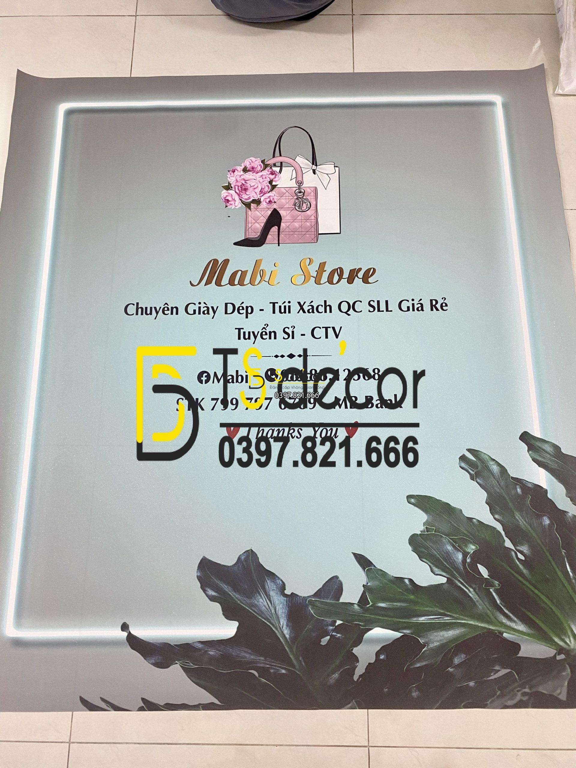 Phông Nền Livestream Chụp Ảnh Tạo Hiệu Ứng Neon 3D 5D Mã P193B