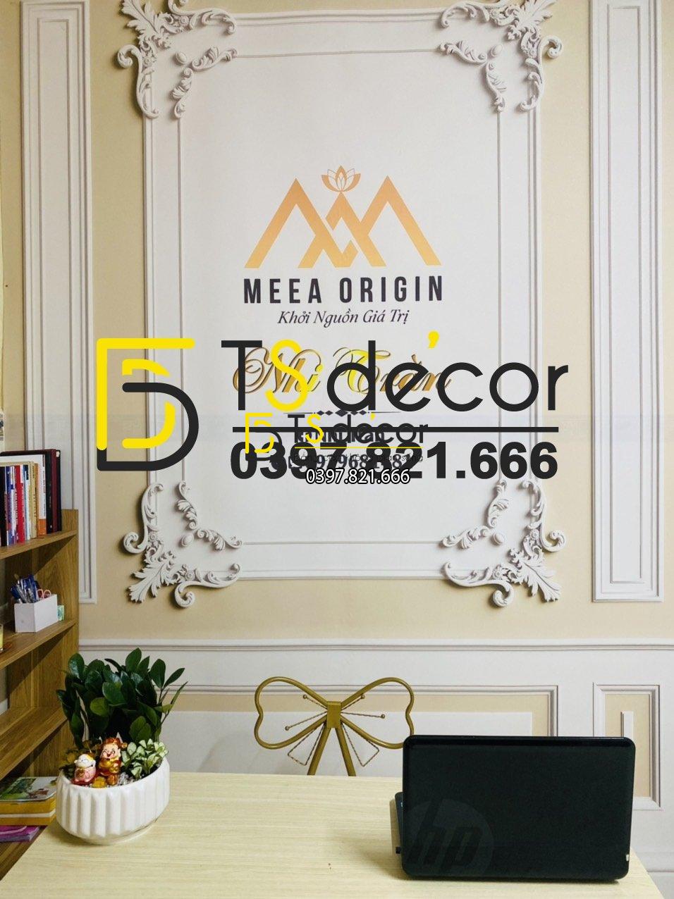 Phông Nền Livestream Chụp Ảnh Phào Chỉ Tân Cổ Điển 3D 5D Mã P188A