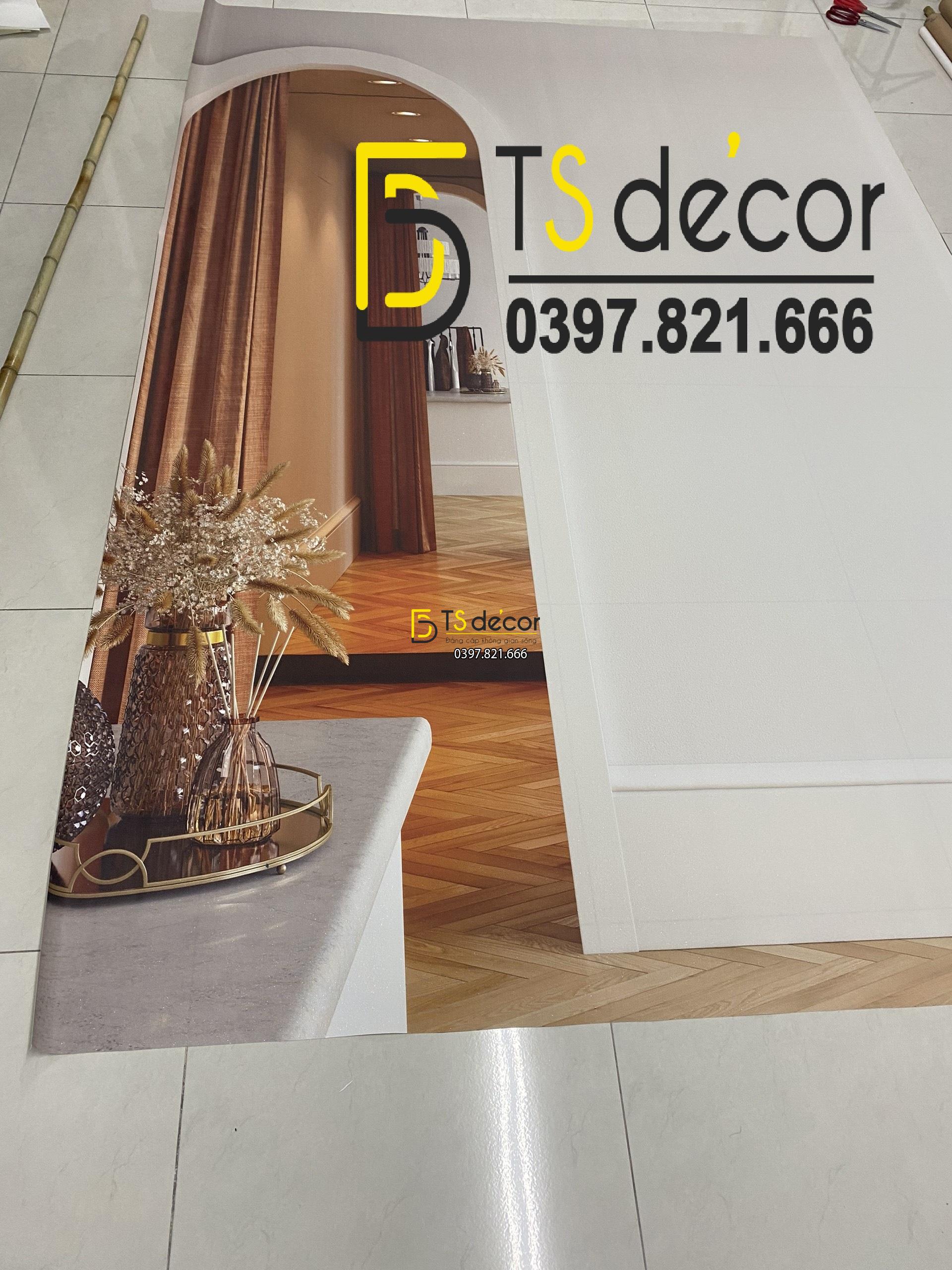 Phông Nền Livestream Chụp Ảnh Cổng Vòm Hiện Đại 3D 5D Mã P211B