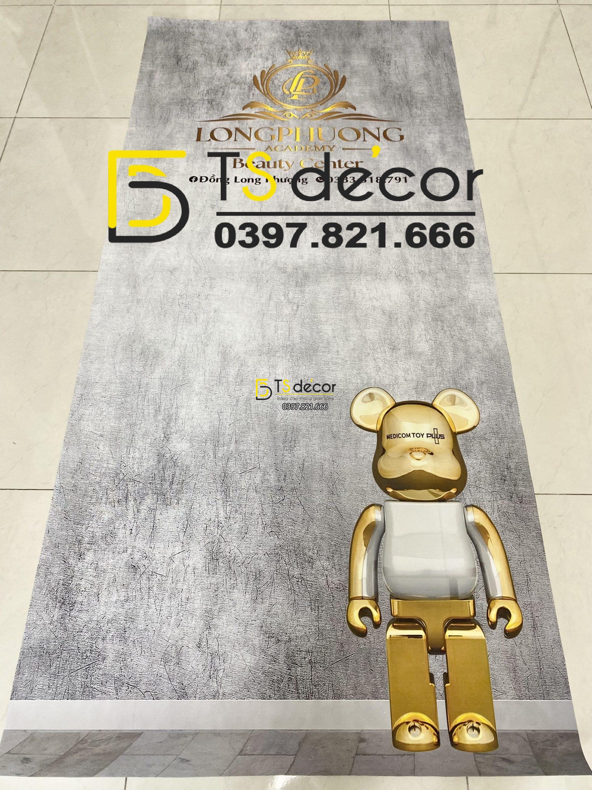 Phông Nền Livestream Chụp Ảnh Xám Xi Măng 3D 5D Mã P266