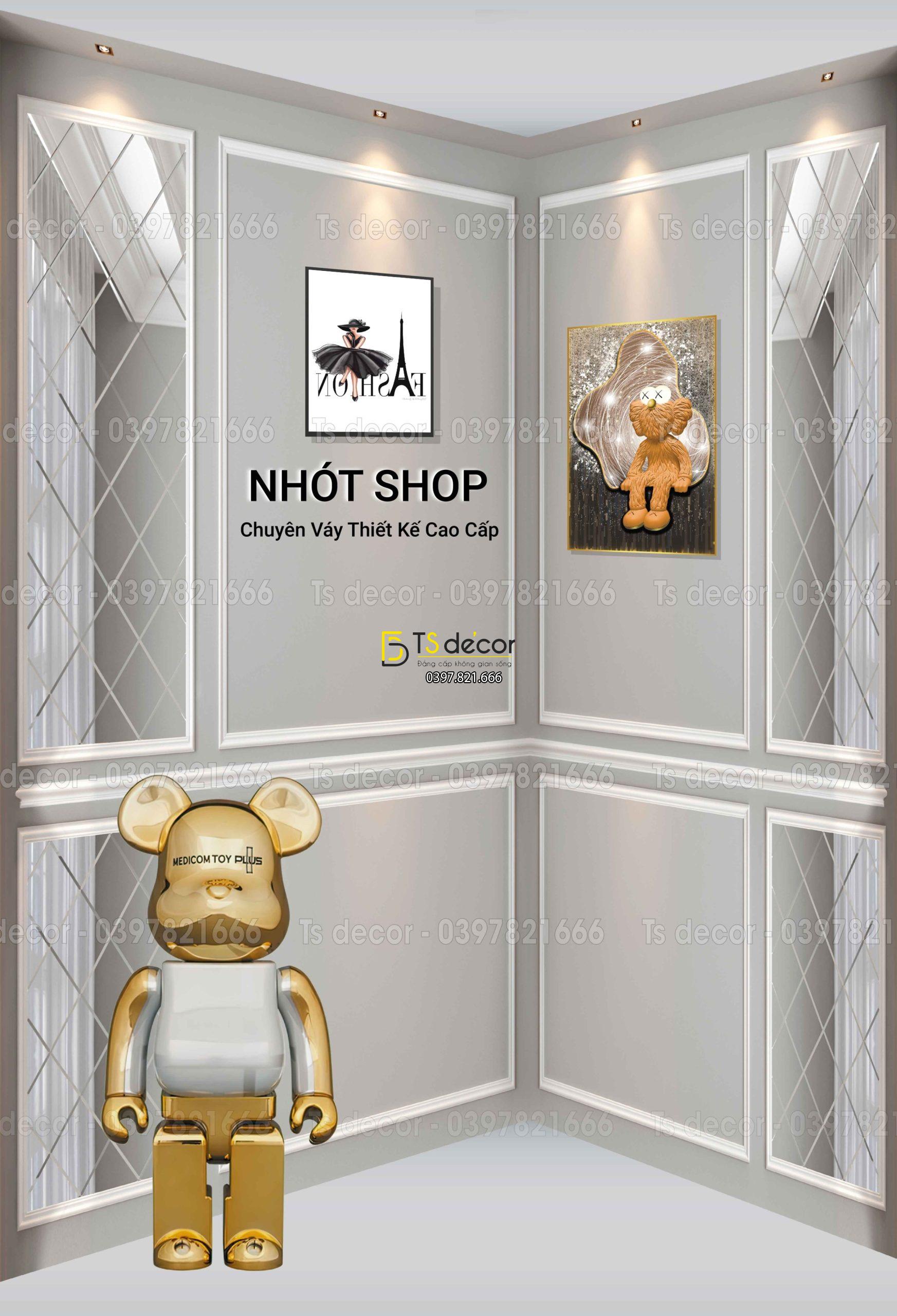 Phông Nền Livestream Chụp Ảnh Giả Góc Hiện Đại 3D 5D Mã G16