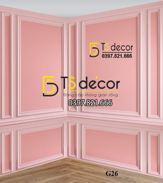 Phông Nền Livestream Chụp Ảnh Giả Góc Hiện Đại 3D 5D Mã G26