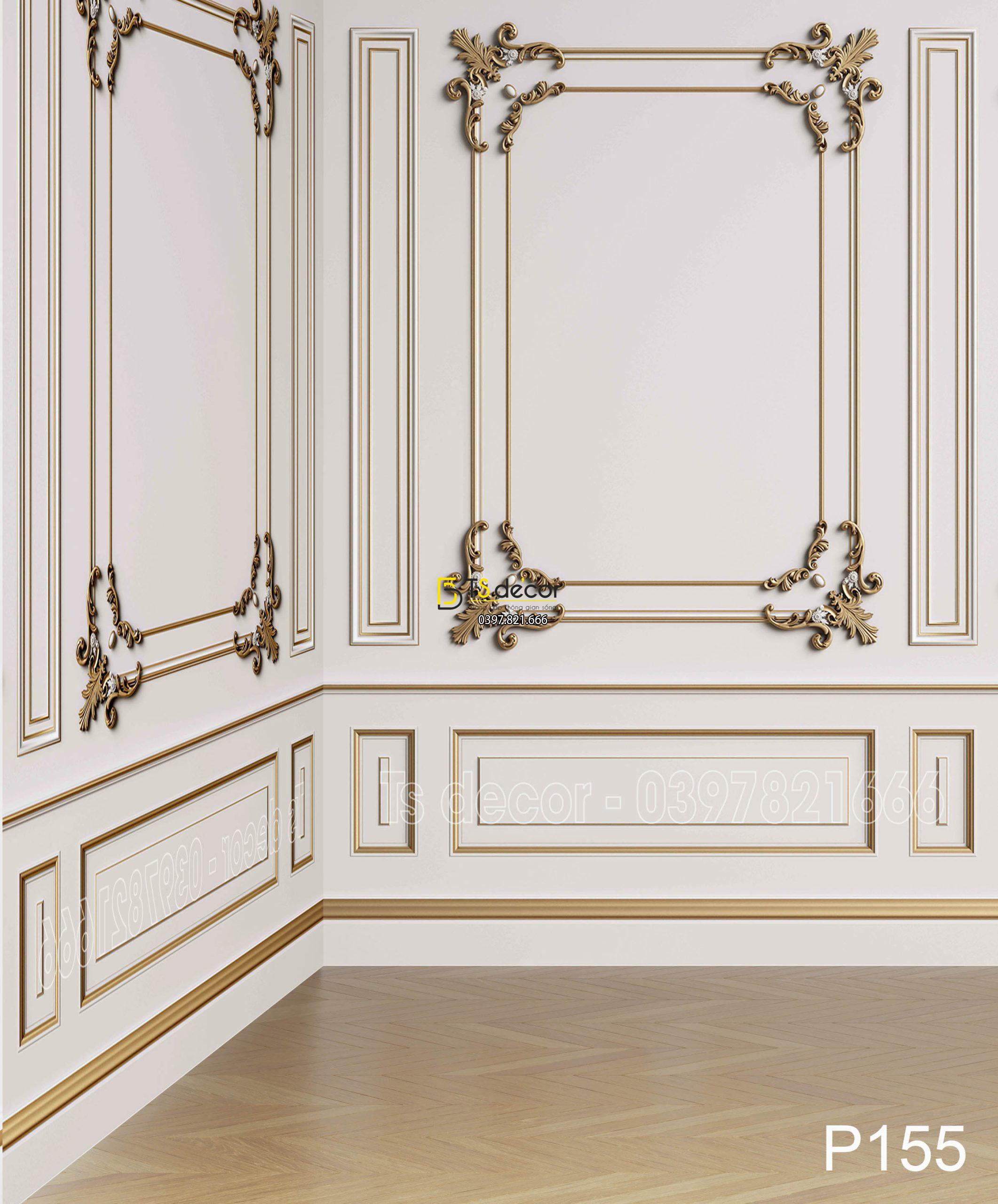 Phông Nền Livestream Chụp Ảnh Giả Góc Hiện Đại 3D 5D Mã G155