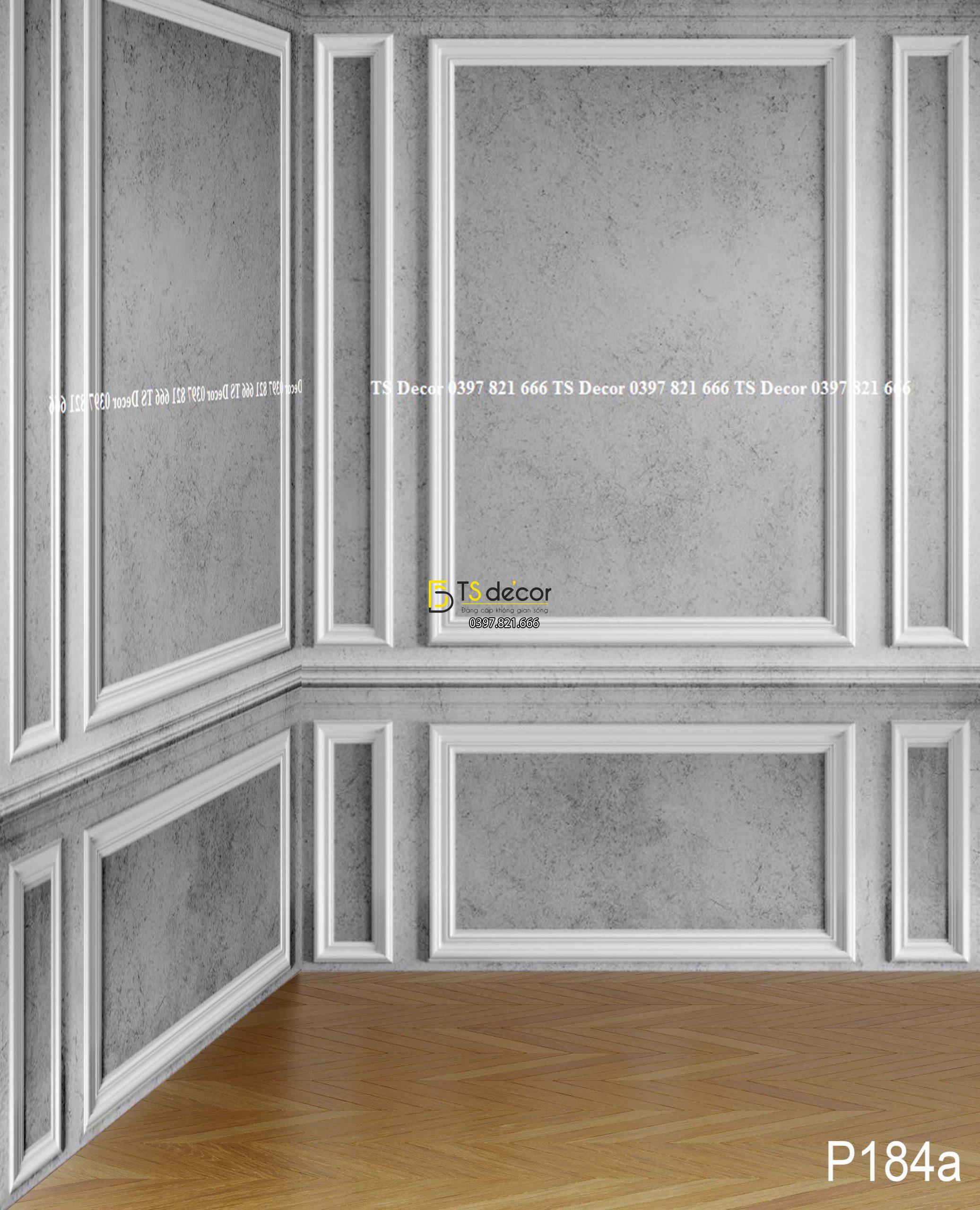 Phông Nền Livestream Chụp Ảnh Giả Góc Hiện Đại 3D 5D Mã G184A