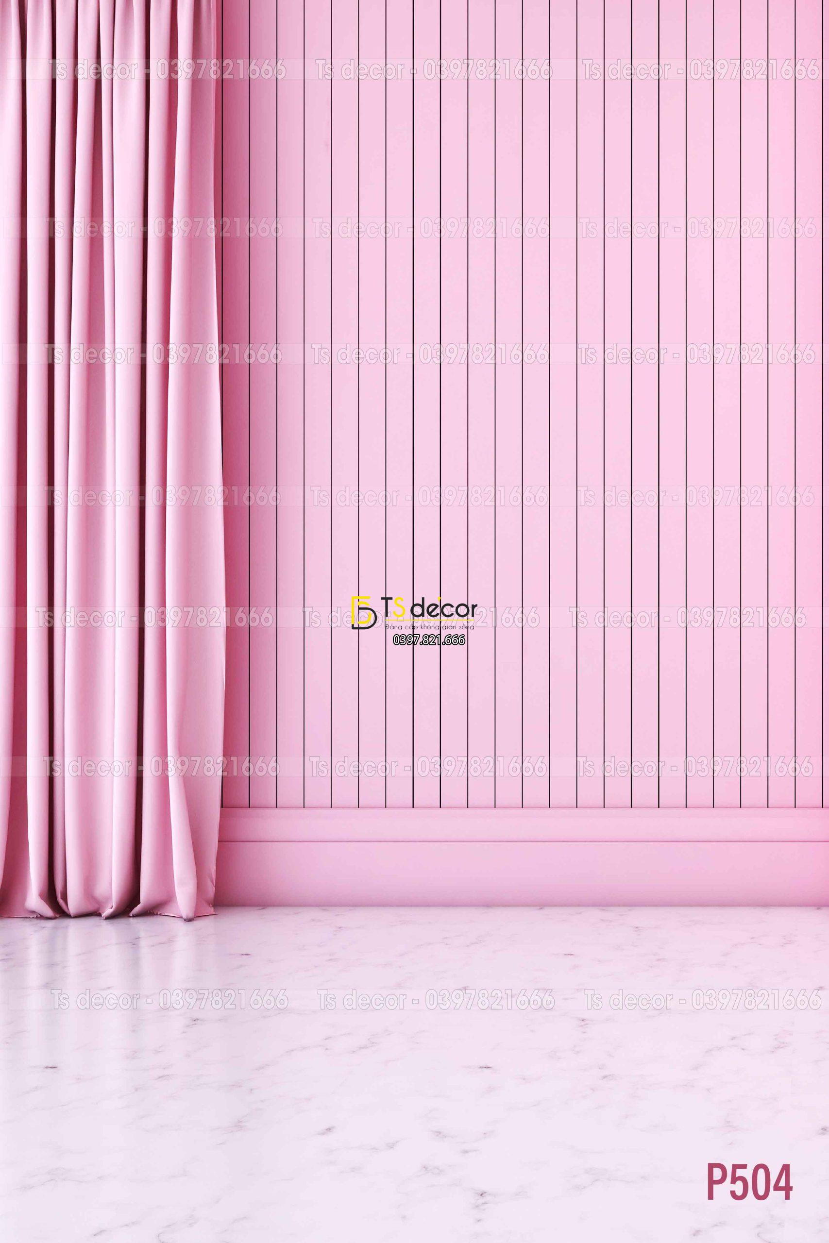 Phông Nền Livestream Chụp Ảnh Decor Trang Trí Tường Hiện Đại 3D 5D Mã P504