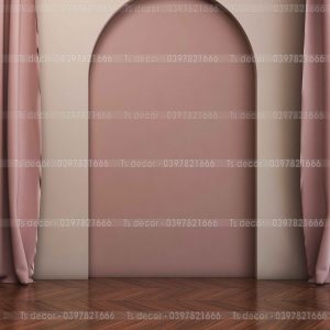 Phông Nền Livestream Chụp Ảnh Decor Trang Trí Tường Hiện Đại 3D 5D Mã P510