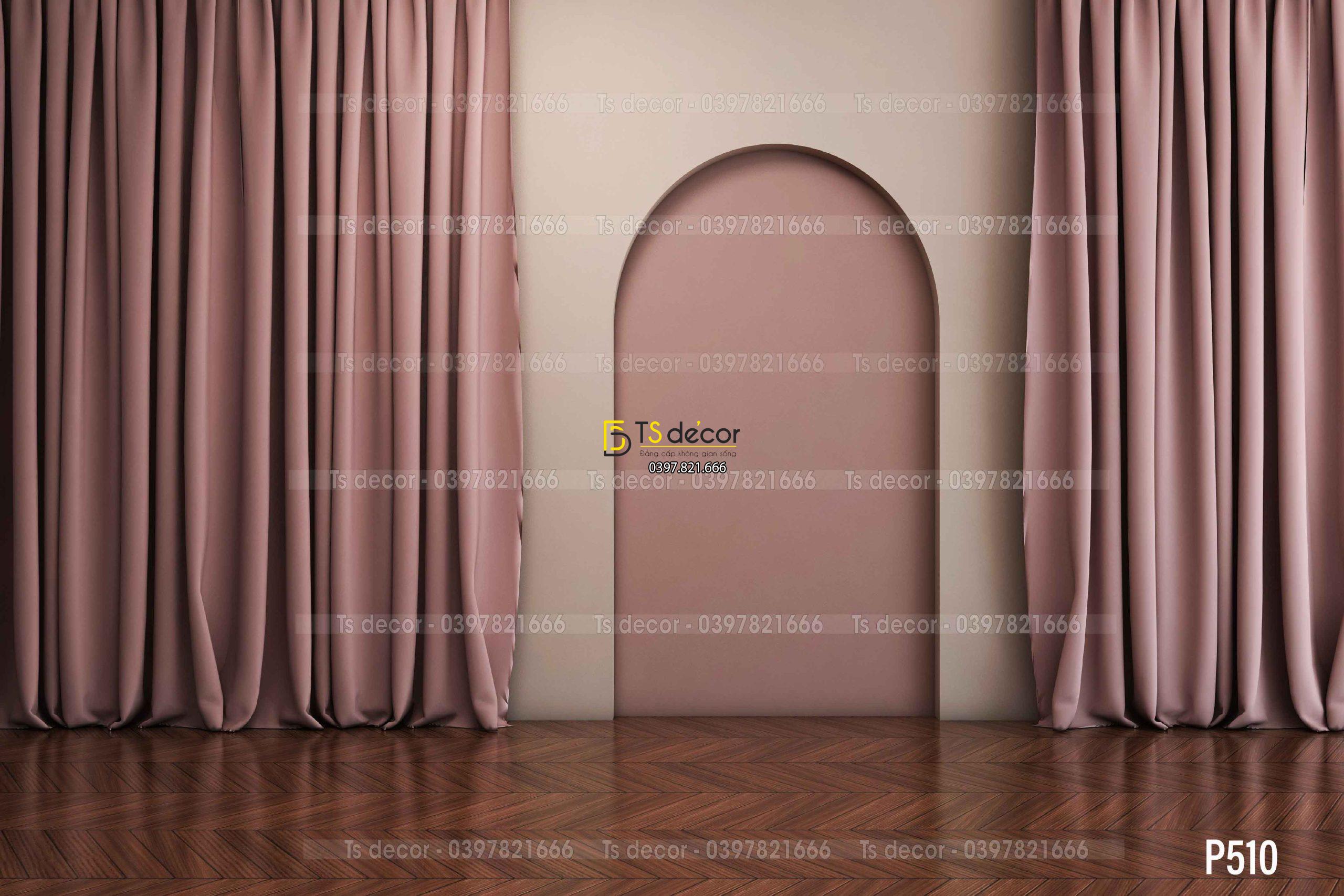 Phông Nền Livestream Chụp Ảnh Decor Trang Trí Tường Hiện Đại 3D 5D Mã P510