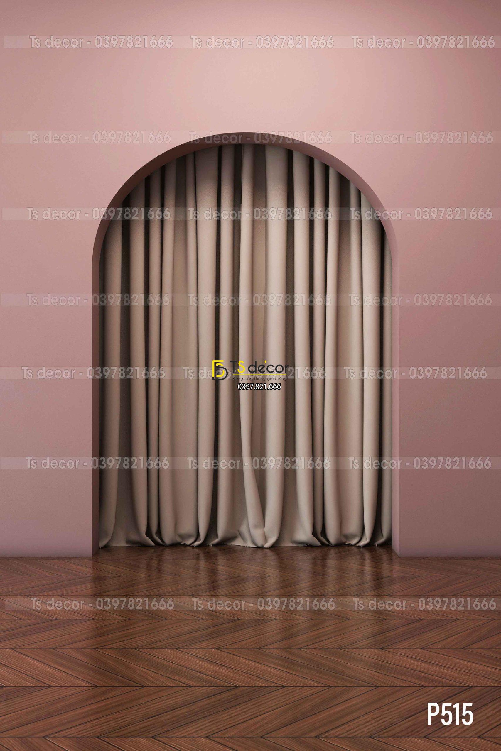 Phông Nền Livestream Chụp Ảnh Decor Trang Trí Hiện Đại 3D 5D Mã P515