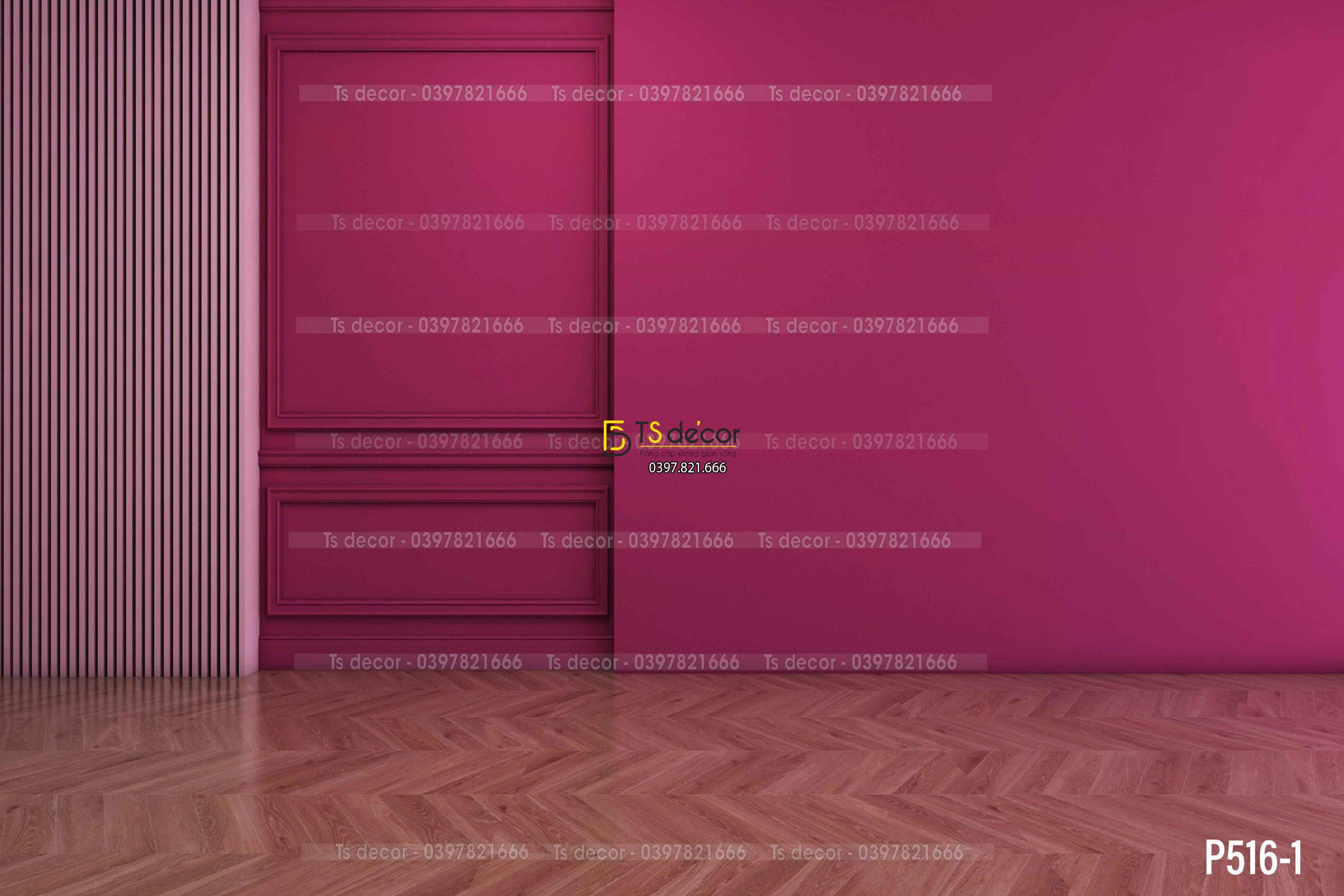 Phông Nền Livestream Chụp Ảnh Decor Trang Trí Tường Hiện Đại 3D 5D Mã P516