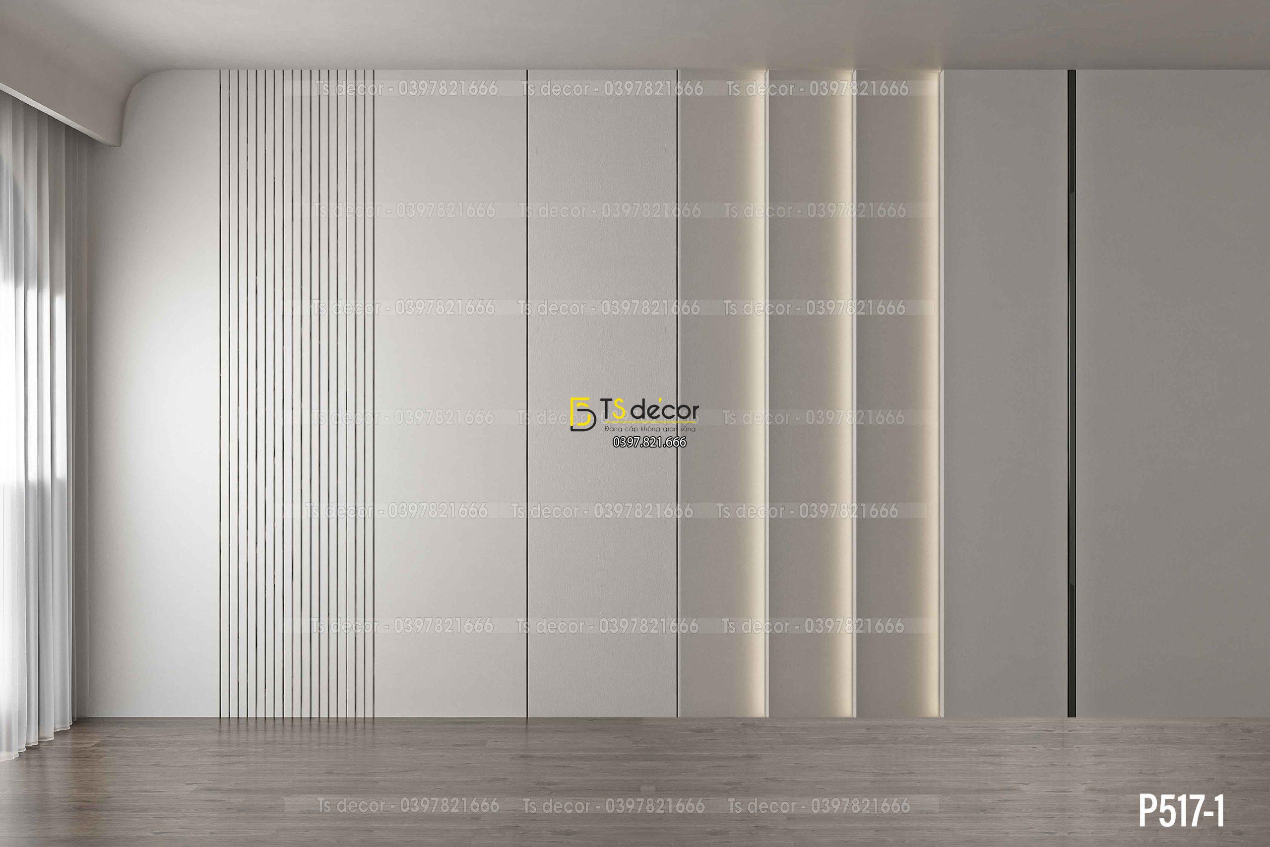 Phông Nền Livestream Chụp Ảnh Decor Trang Trí Tường Hiện Đại 3D 5D Mã P517A