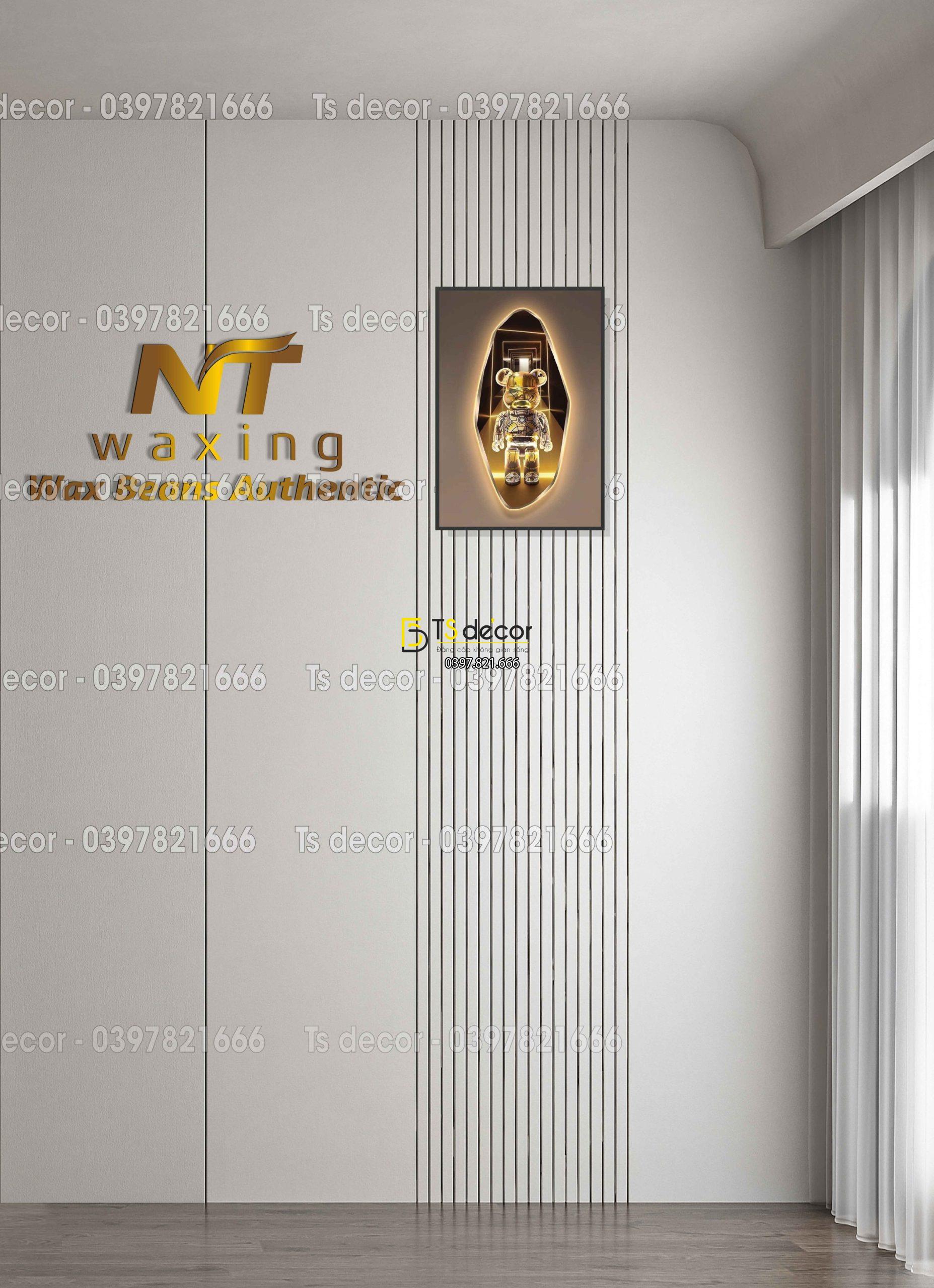 Phông Nền Livestream Chụp Ảnh Decor Trang Trí Tường Hiện Đại 3D 5D Mã P517A