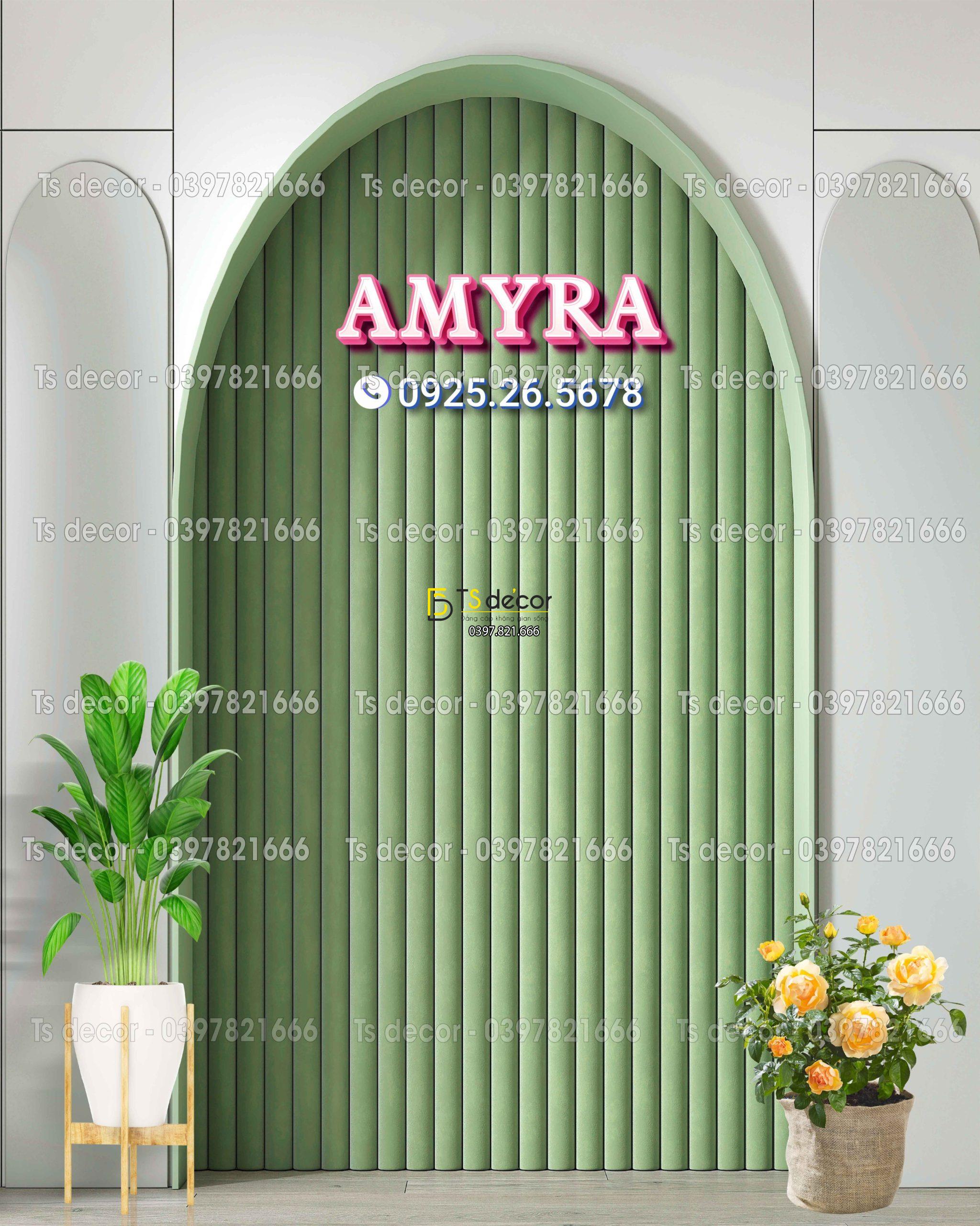 Phông Nền Livestream Chụp Ảnh Decor Trang Trí Tường Hiện Đại 3D 5D Mã P518A