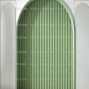 Phông Nền Livestream Chụp Ảnh Decor Trang Trí Tường Hiện Đại 3D 5D Mã P518A