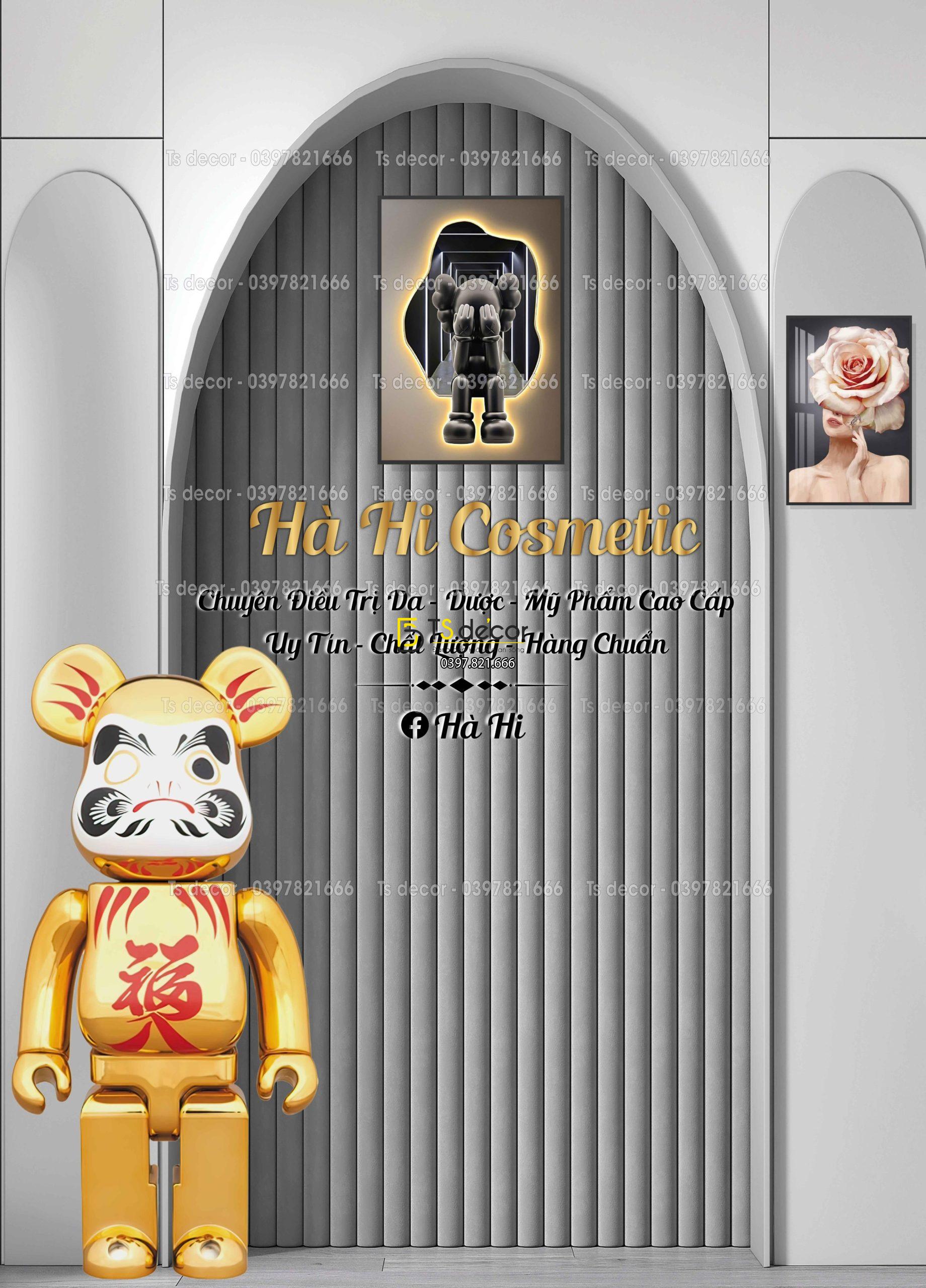 Phông Nền Livestream Chụp Ảnh Decor Trang Trí Tường Hiện Đại 3D 5D Mã P518C