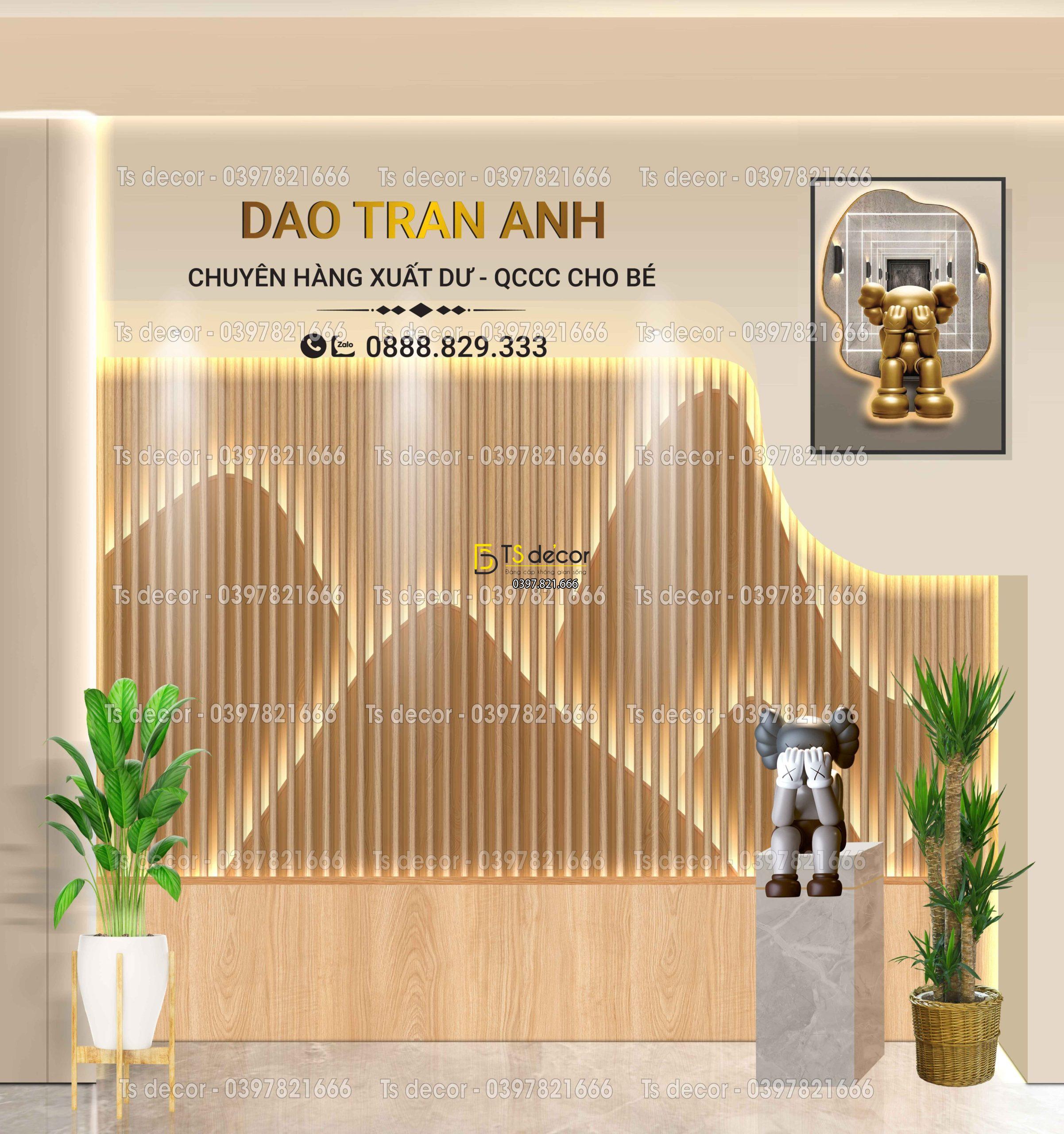 Phông Nền Livestream Chụp Ảnh Decor Trang Trí Tường Hiện Đại 3D 5D Mã P529