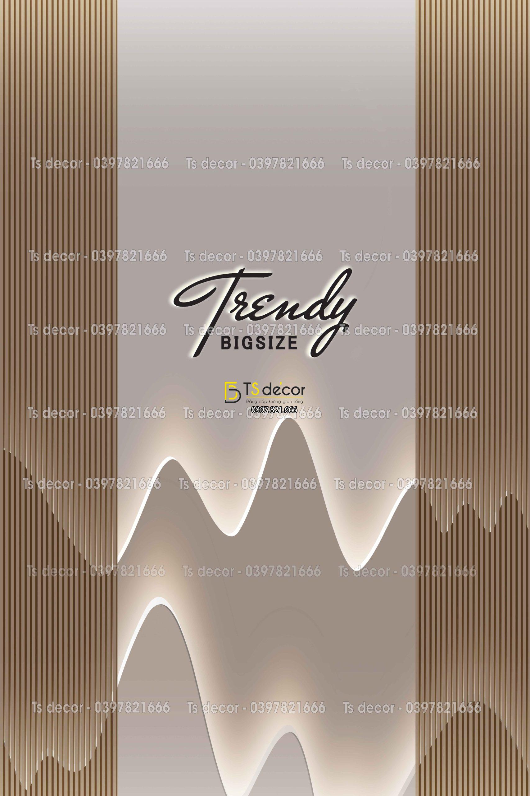 Phông Nền Livestream Chụp Ảnh Lam Sóng Hiện Đại 3D 5D Mã P531