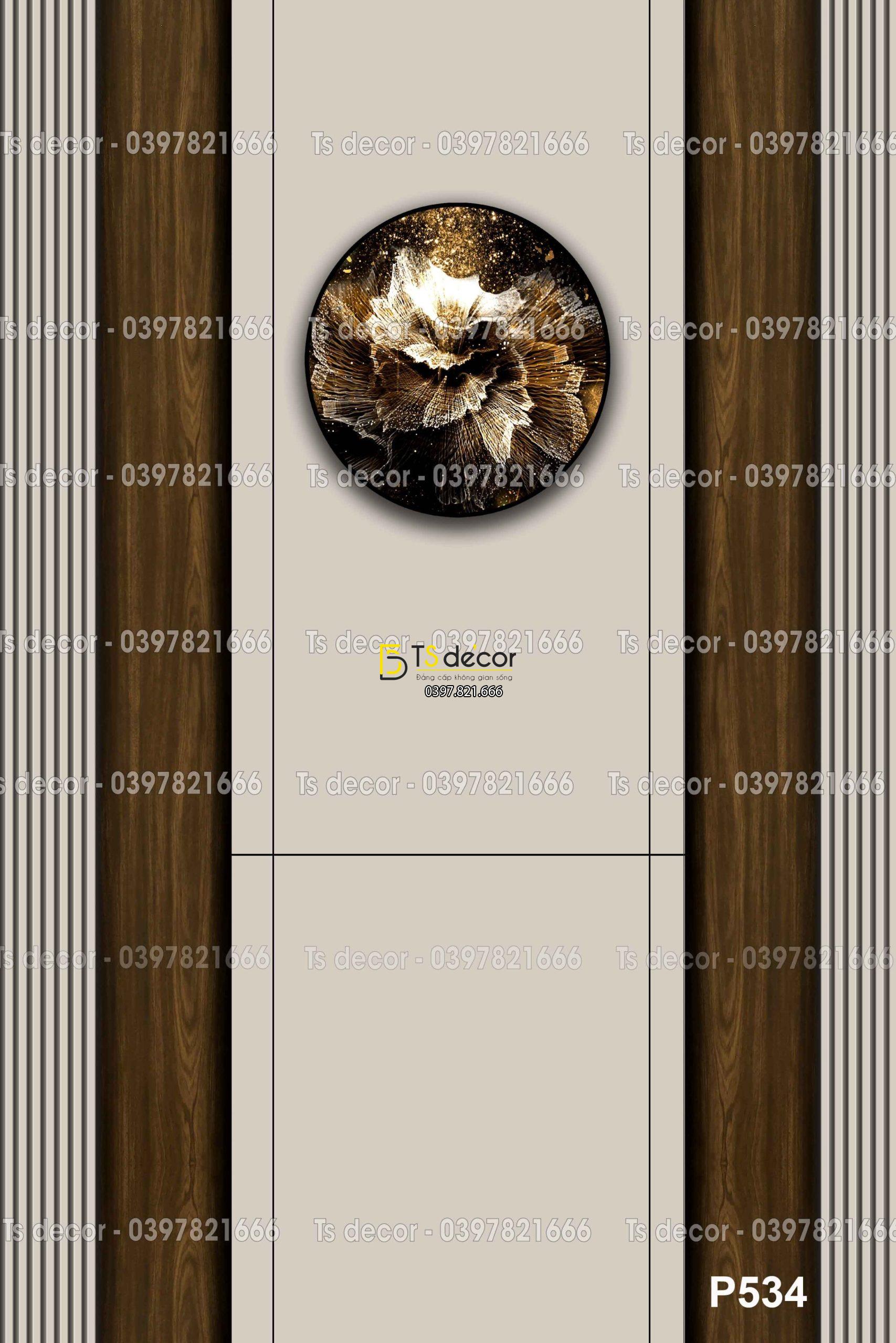 Phông Nền Livestream Chụp Ảnh Trang Trí Hiện Đại 3D 5D Mã P534