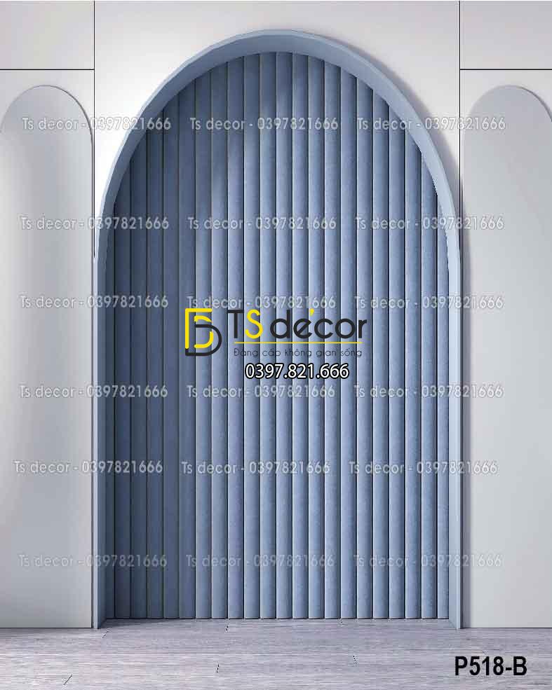 Phông Nền Livestream Chụp Ảnh Decor Trang Trí Tường Hiện Đại 3D 5D Mã P518B