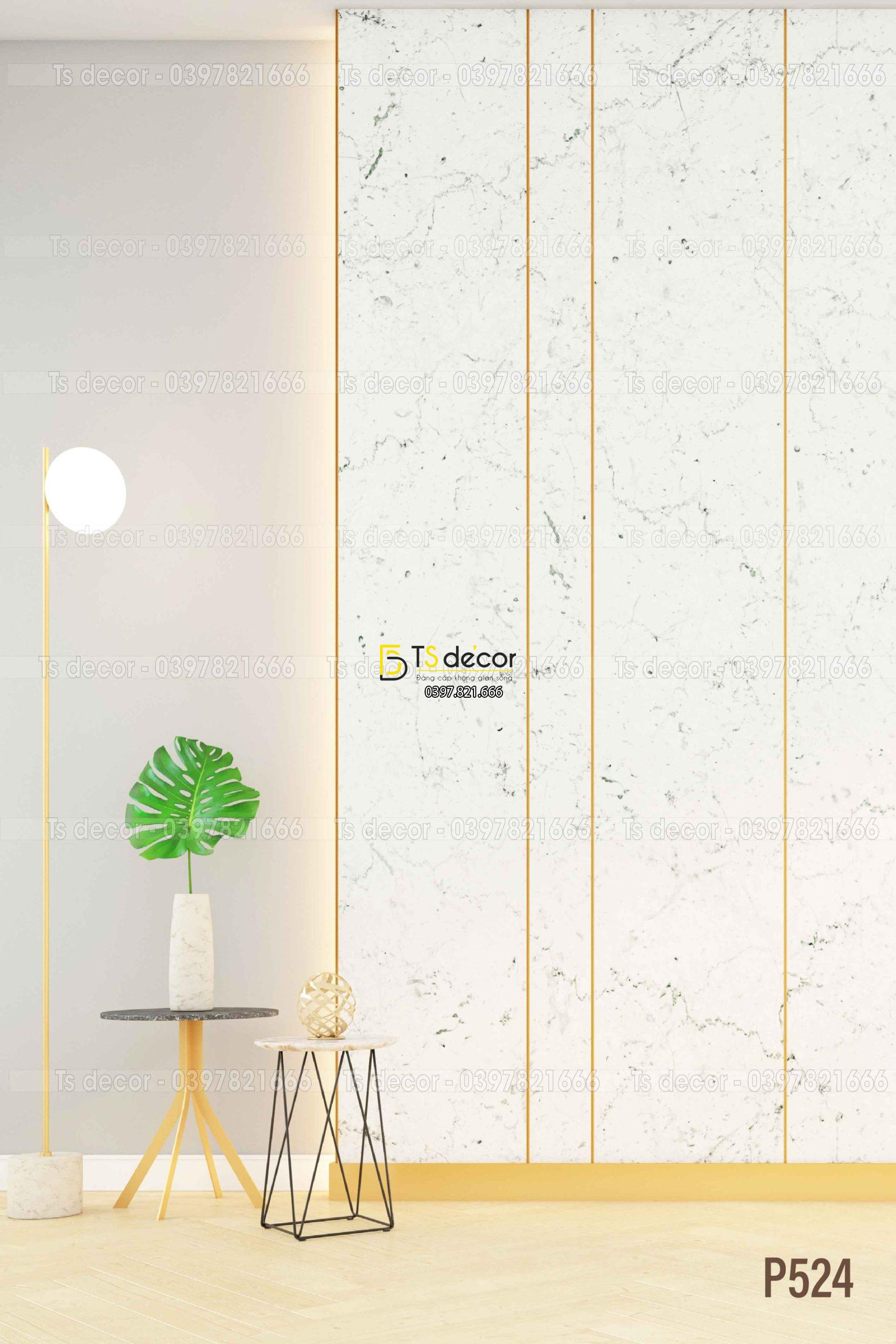 Phông Nền Livestream Chụp Ảnh Decor Trang Trí Tường Hiện Đại 3D 5D Mã P524